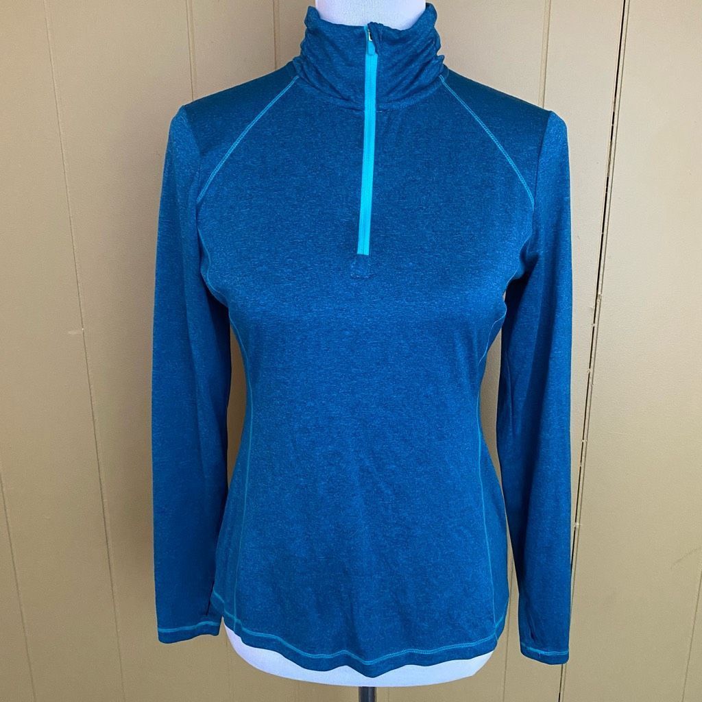 Other Danskin women S drimore Longsleeve quarter zip pullover w/Th Size S / US 4 / IT 40 - 1 Thumbnail