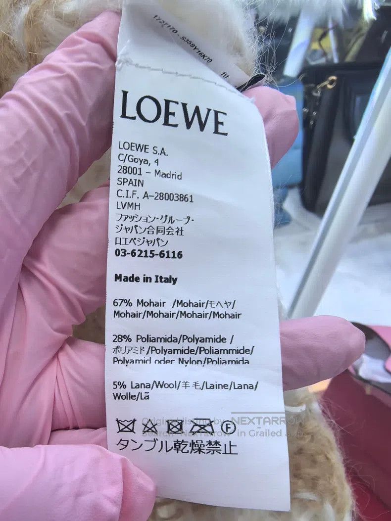 Loewe Loewe Mohair Knit Cardigan Size S / US 4 / IT 40 - 4 Thumbnail