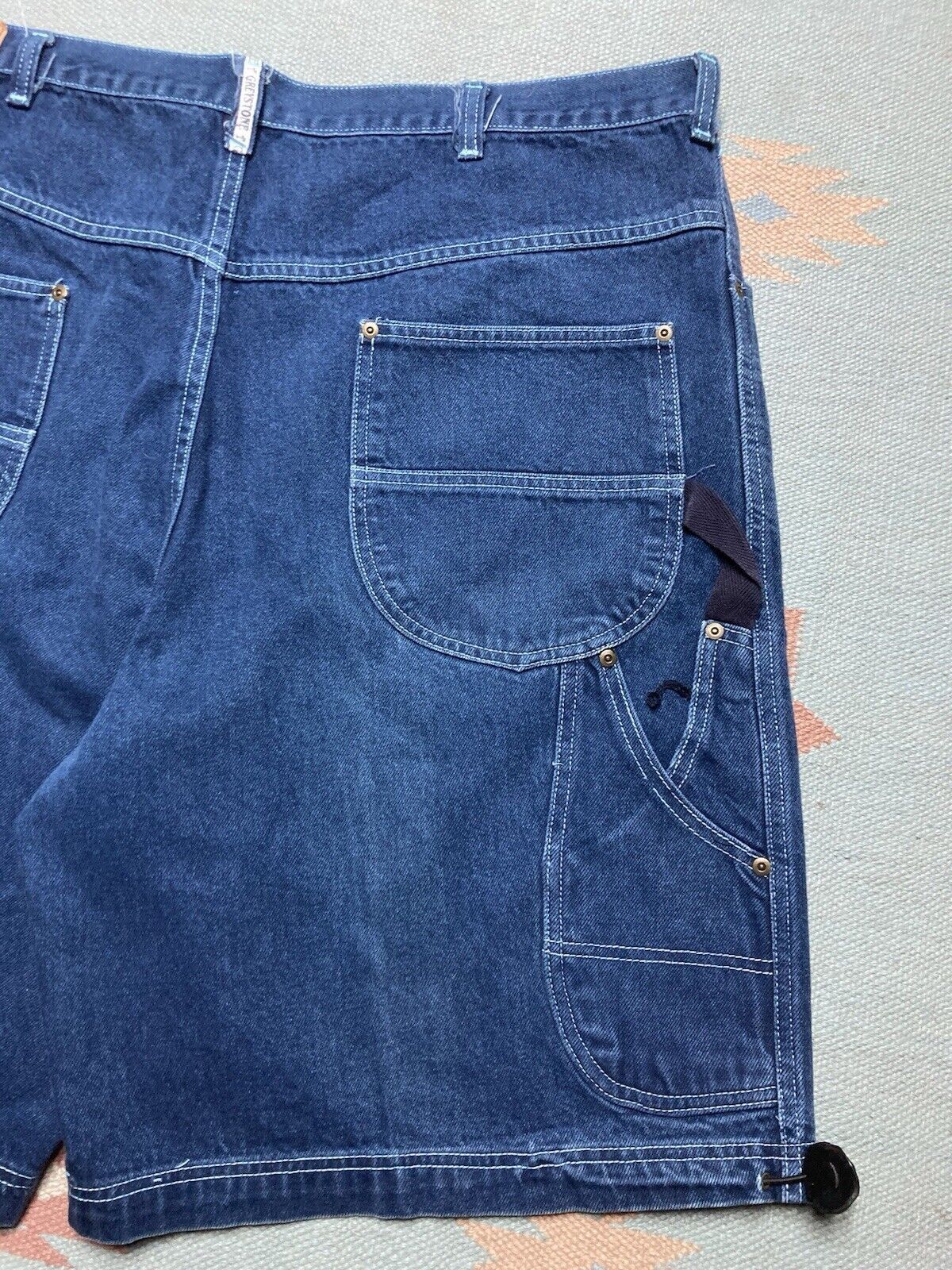 JNCO × Vintage y2k super baggy jeans shorts jorts massive carpenter 44 Size US 44 / EU 60 - 2 Thumbnail