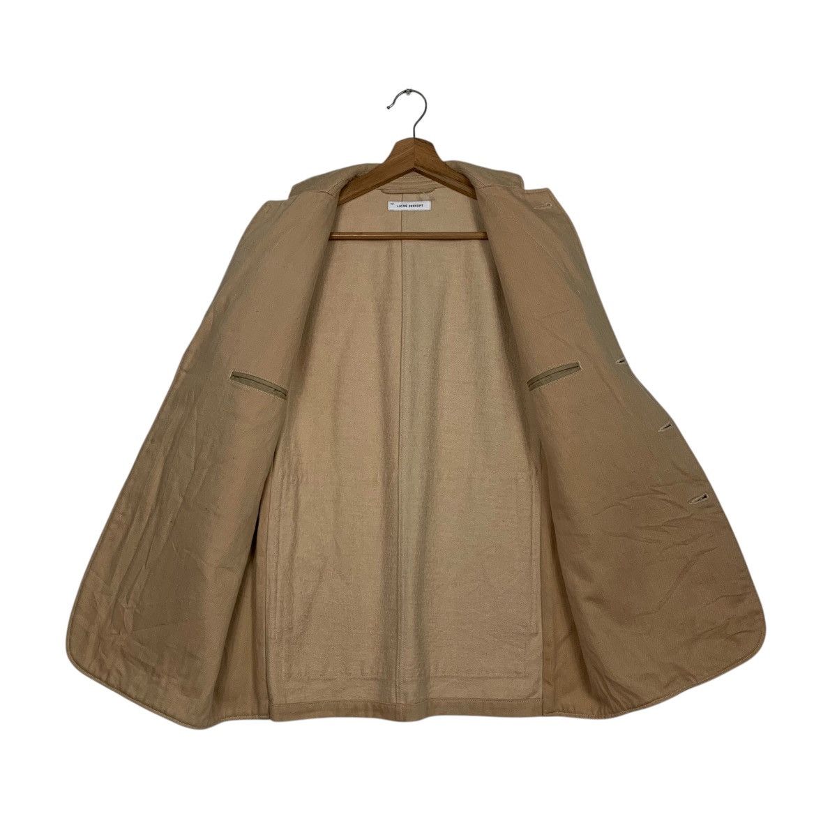 Japanese Brand LIVING CONCEPT 4 Pocket Casual Jacket #2678-C120 Size US M / EU 48-50 / 2 - 11 Thumbnail