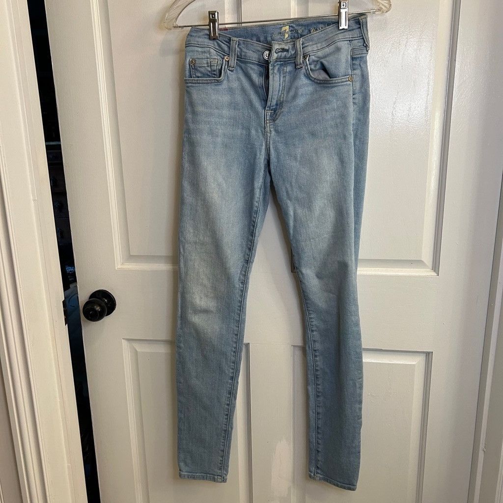 Women's 7 For All Mankind Blue Jeans Size 26