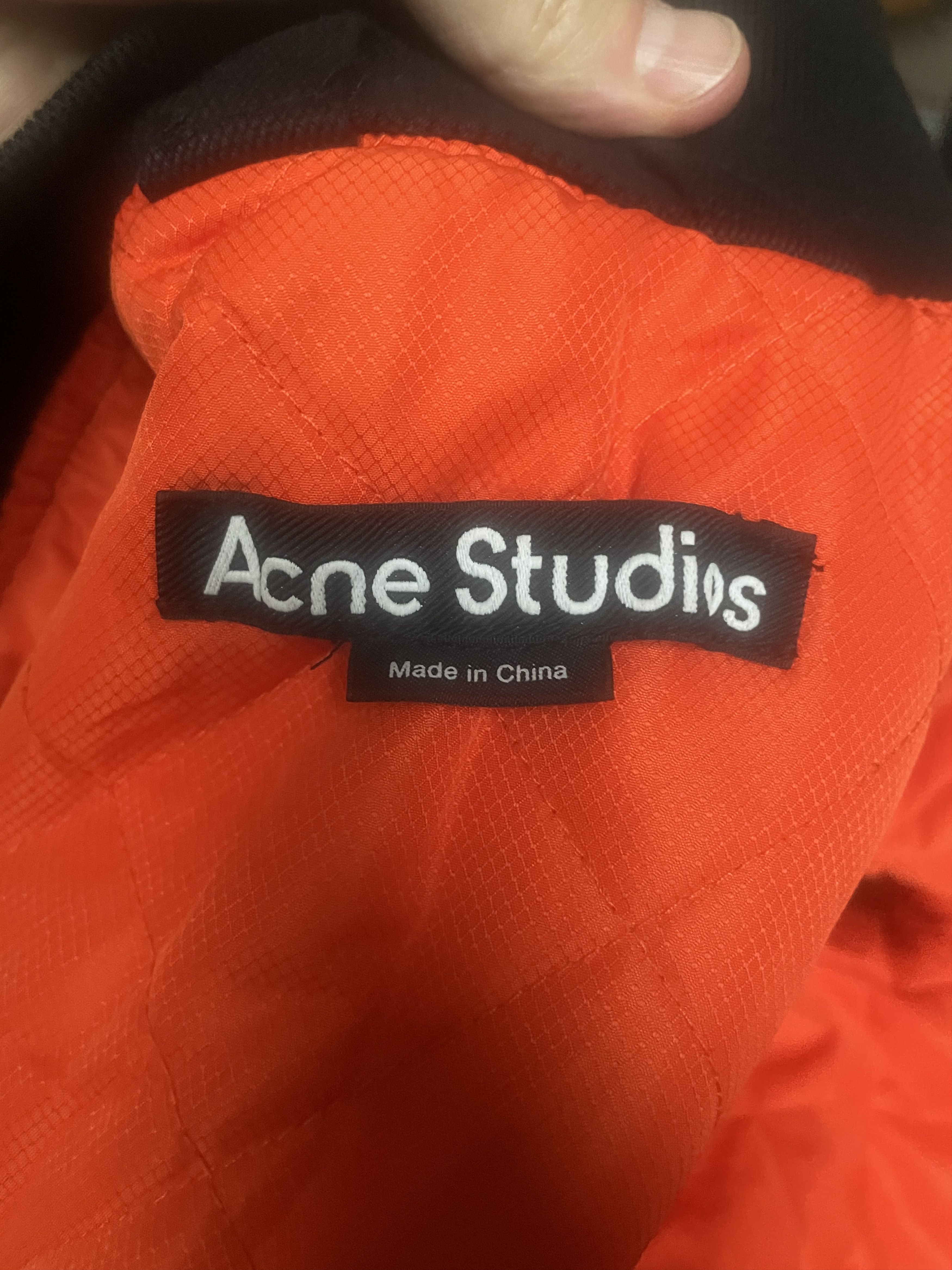 Acne Studios Acne Black Bomber Size US S / EU 44-46 / 1 - 5 Thumbnail
