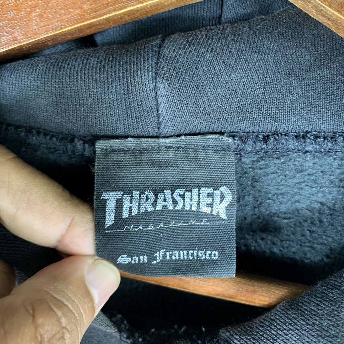 Thrasher × Vintage Vintage Thrasher Magazine X Ghost Buster Hoodie Sweater Size US M / EU 48-50 / 2 - 5 Thumbnail