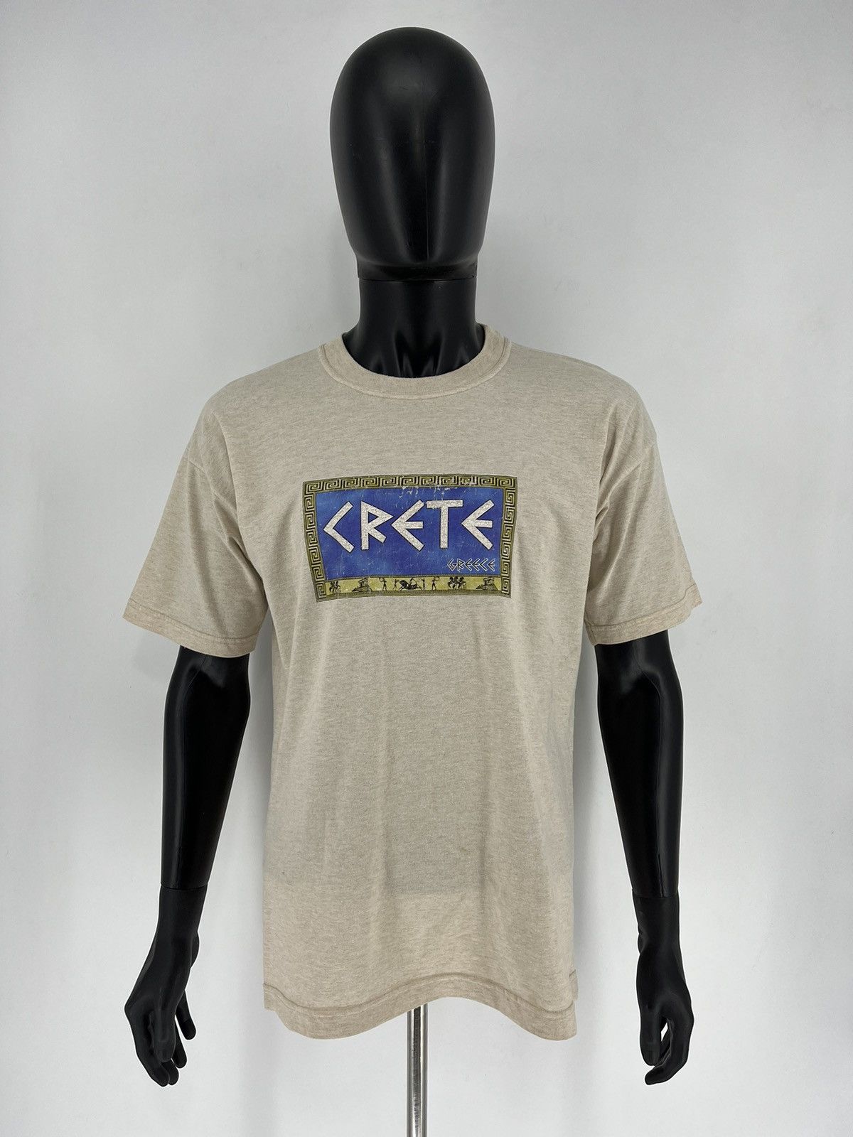Vintage Vintage Greece Crete Tourist Tee Graphic 90s Size US L / EU 52-54 / 3 - 2 Thumbnail
