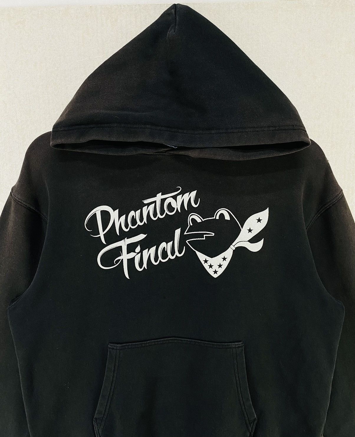 Vintage Vintage Phantom Rider Hoodie Big Logo Spellout Pullover Size US M / EU 48-50 / 2 - 5 Thumbnail
