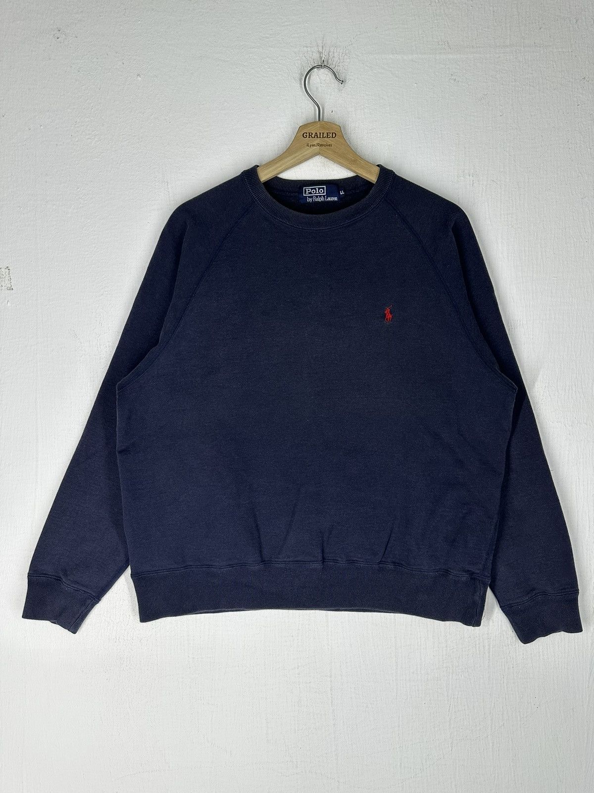 Polo Ralph Lauren × Ralph Lauren Vintage Polo Ralph Lauren Small Logo Sweatshirt Size US L / EU 52-54 / 3 - 2 Thumbnail