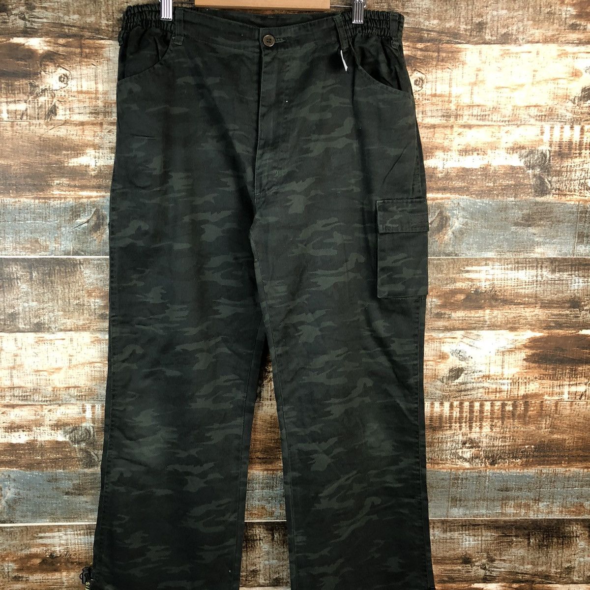 Japanese Brand Fevatis camo utility tactical Cargo Multipocket Pants #A2431 Size US 32 / EU 48 - 5 Thumbnail
