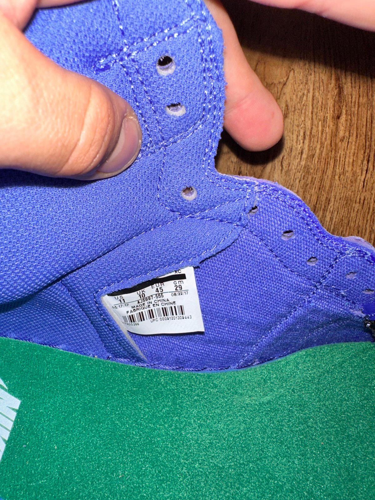 Nike Jordan 1 Retro High Gatorade Rush Violet Size US 11 / EU 44 - 2 Thumbnail