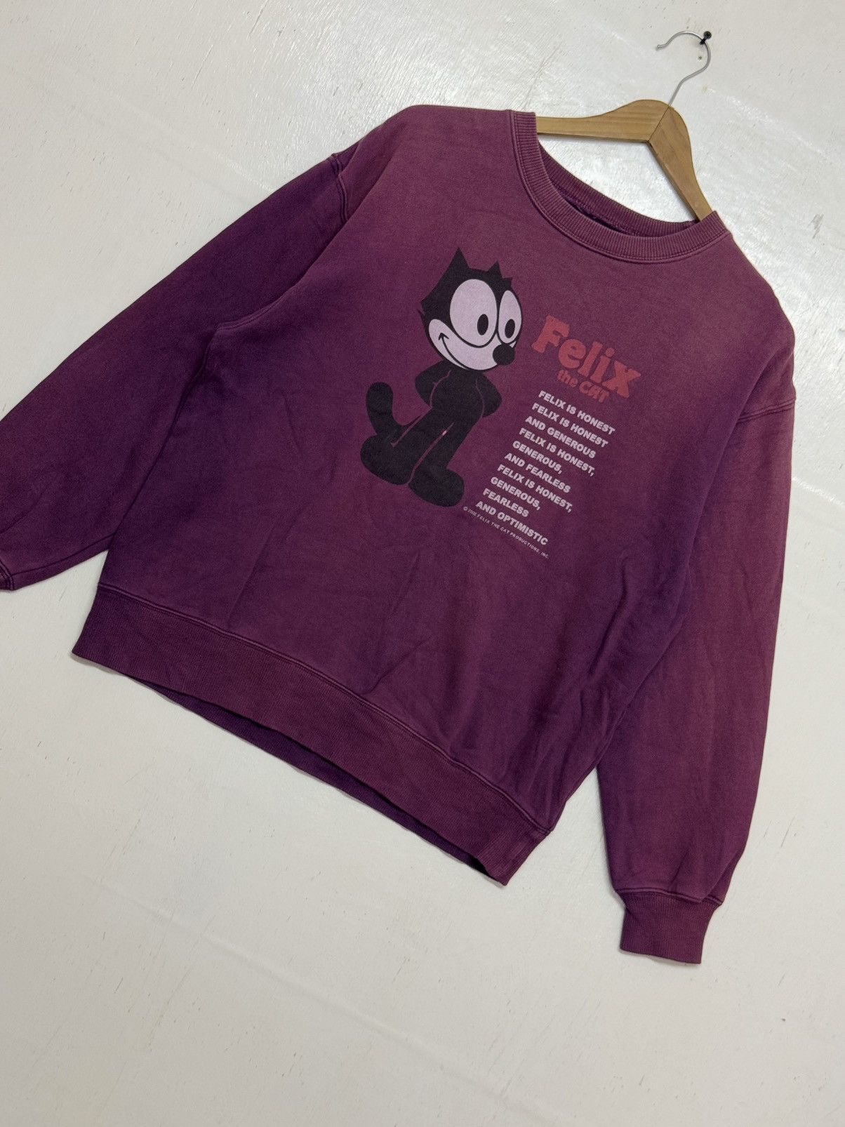 Vintage Vintage Felix The Cat Sunfaded Size US L / EU 52-54 / 3 - 2 Thumbnail
