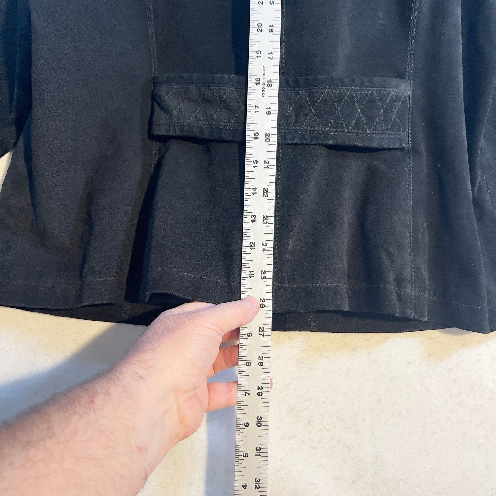 Other Dressbarn Woman Leather Suede Jacket Woman 18/20 Snap Button Size XXL / US 16-18 / IT 52-54 - 16 Thumbnail