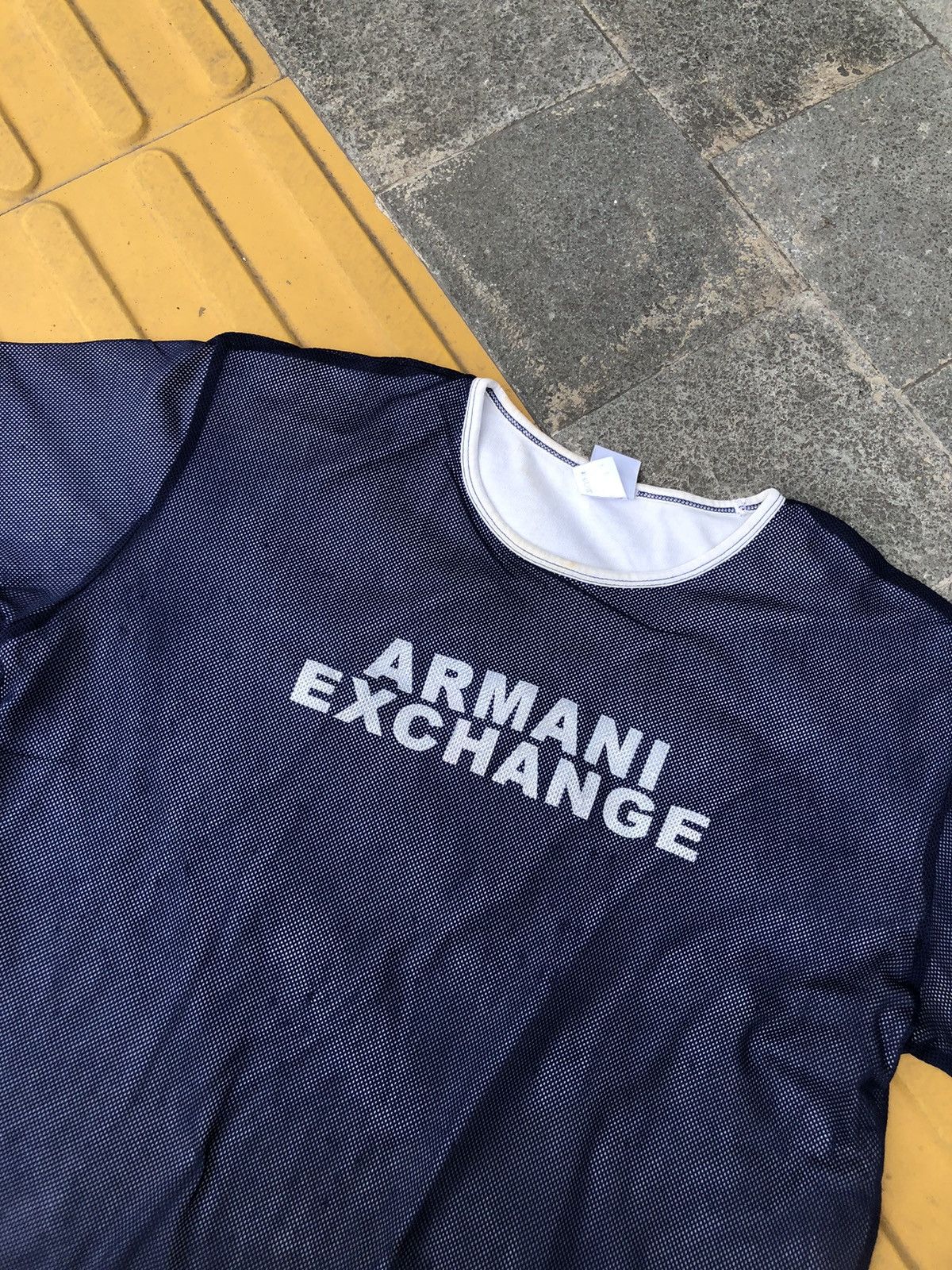 Armani Exchange Vtg Tshirt Armani Exchnge Size US M / EU 48-50 / 2 - 2 Thumbnail