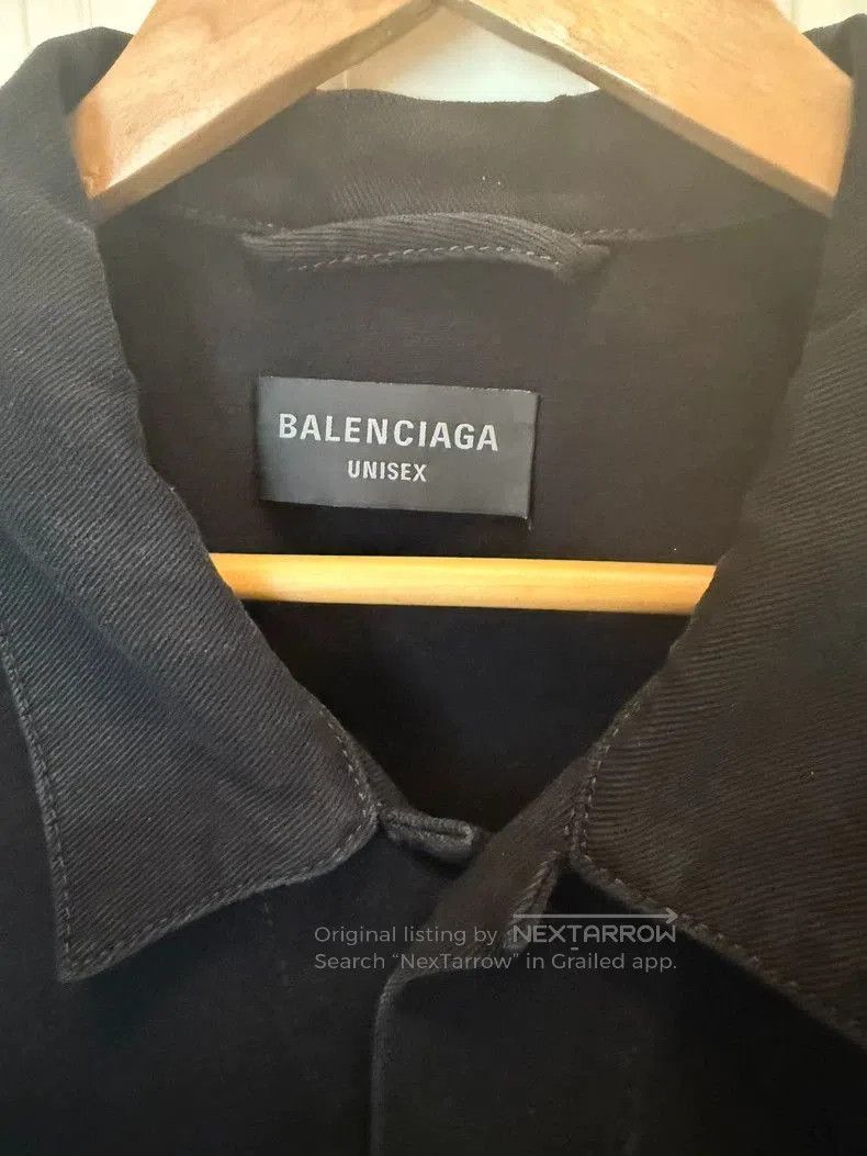 Balenciaga Balenciaga Denim Jacket Size 1. Size US XS / EU 42 / 0 - 2 Thumbnail
