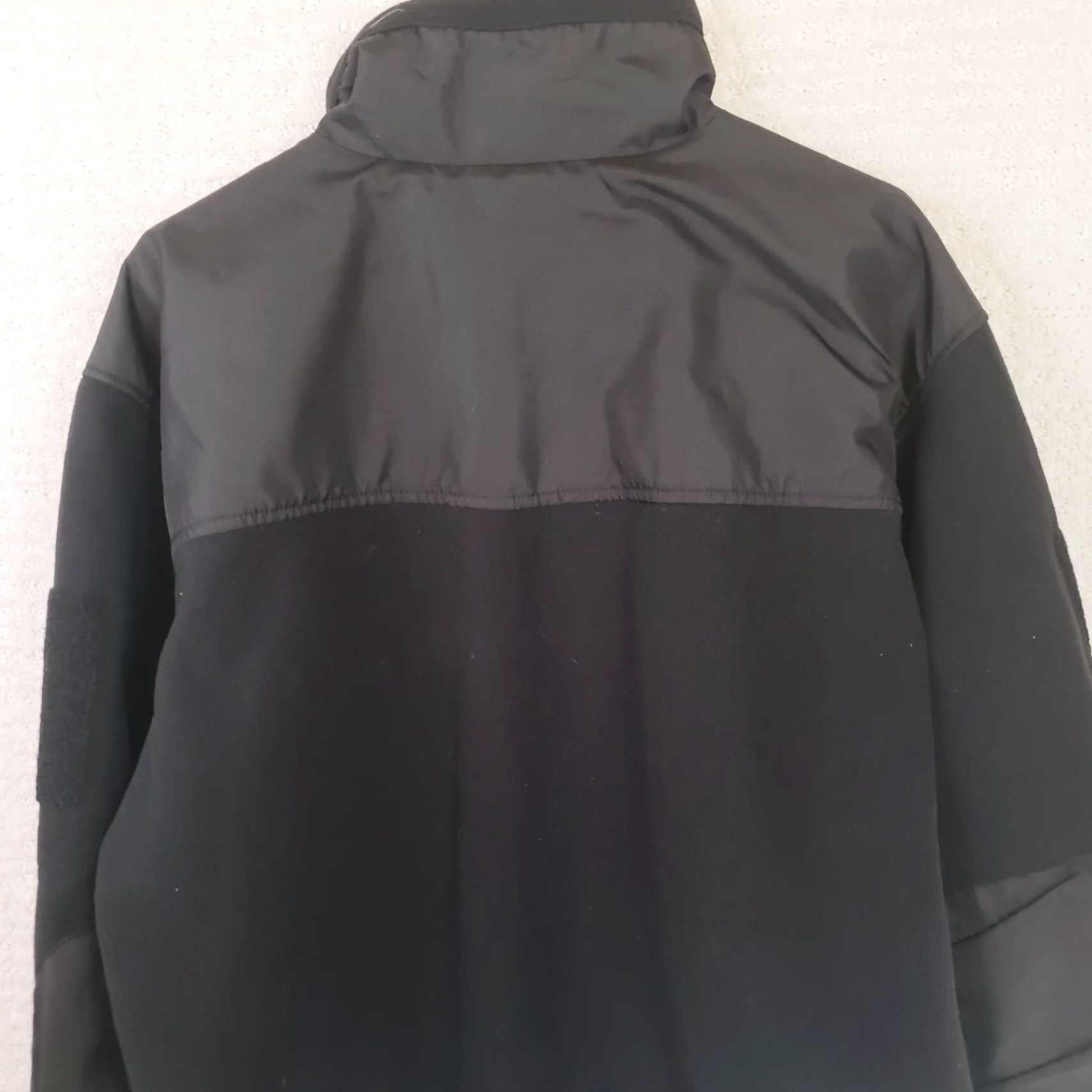 Vintage Condor Alpha Micro Fleece Jacket XL Black Military Jacket Mens Stand-Up Collar Zip Full Zip Patches Chest Logo Size US XL / EU 56 / 4 - 7 Thumbnail