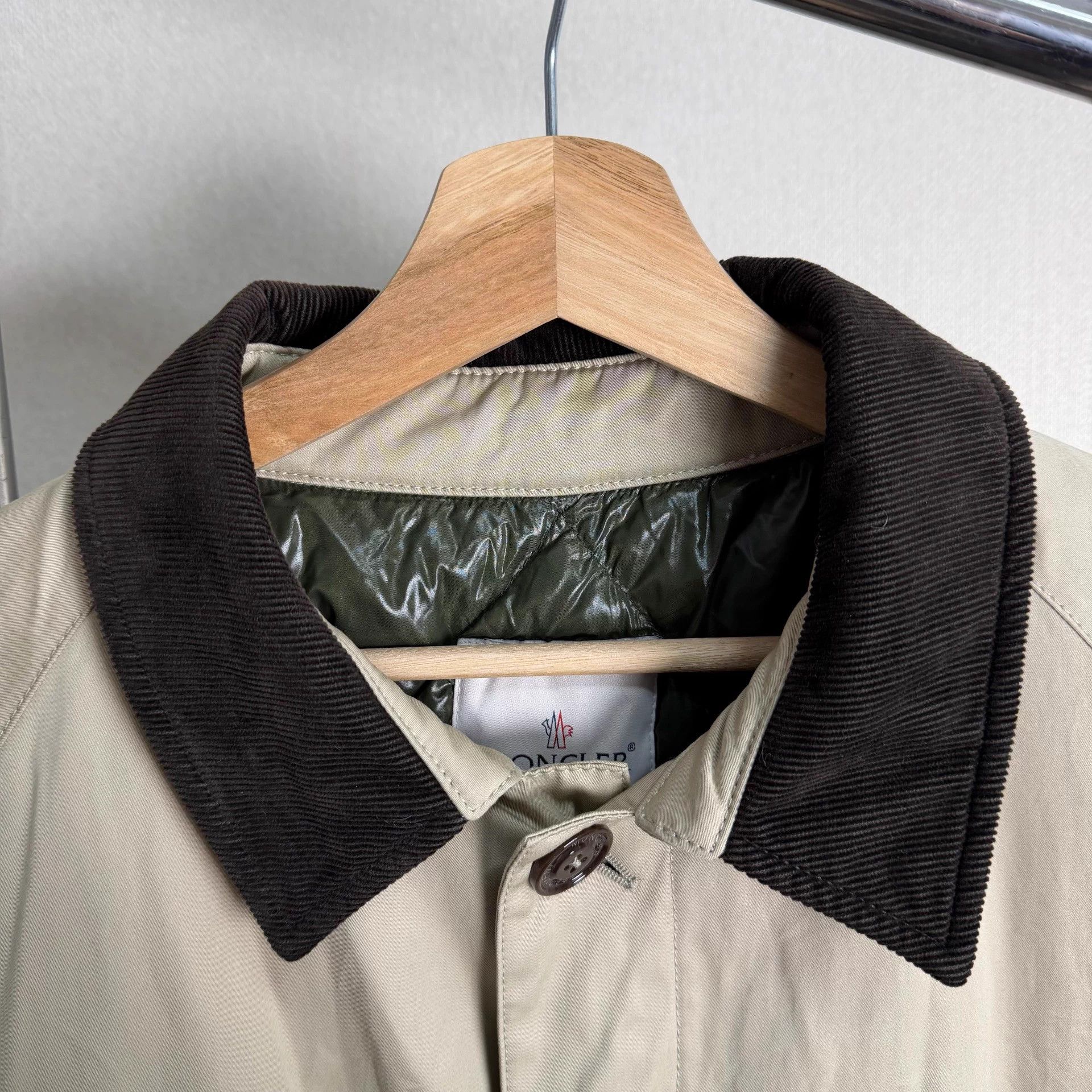 Moncler MONCLER GENIUS x FRGMT colorblock collar logo coat men's 7 Size US XXL / EU 58 / 5 - 3 Thumbnail