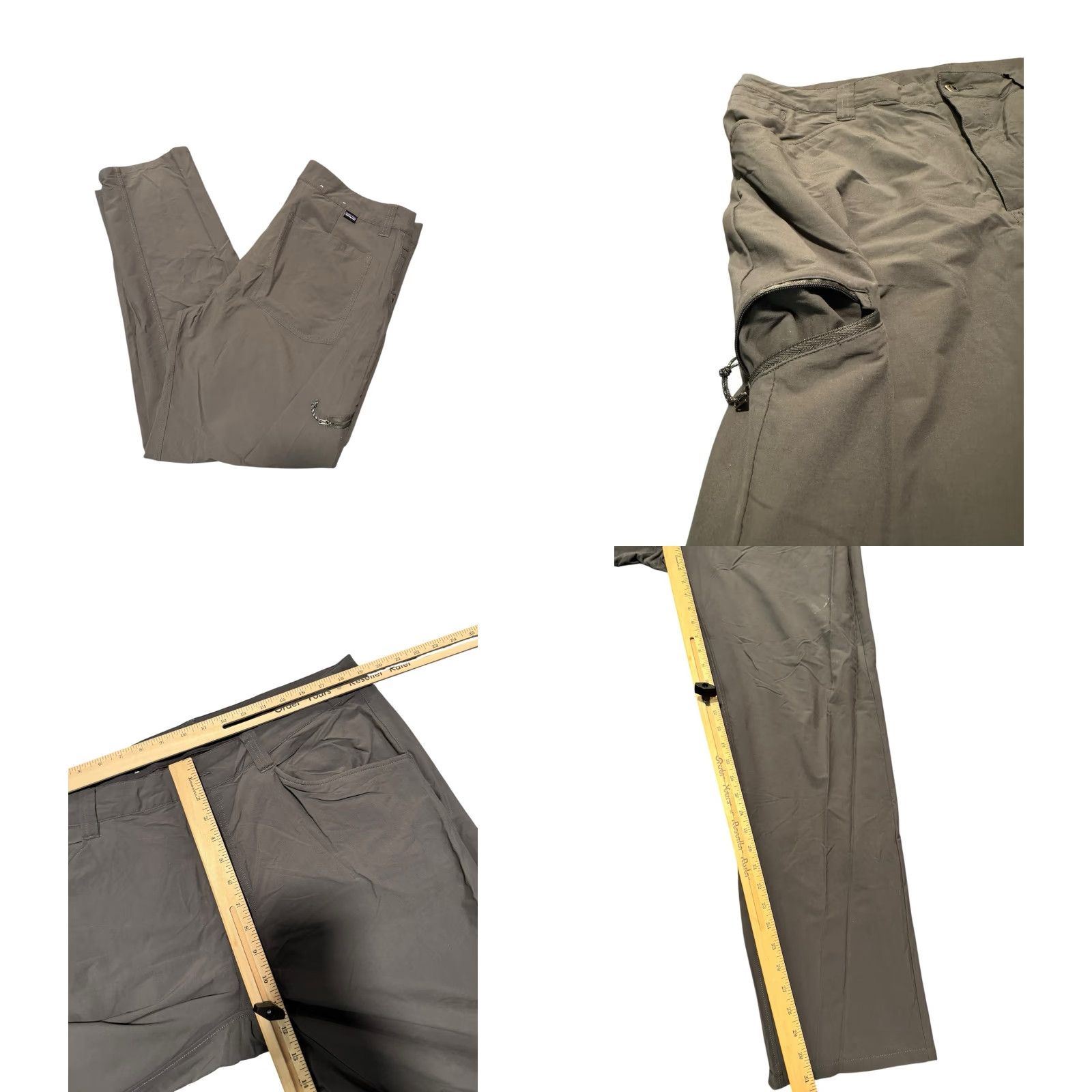 Patagonia Patagonia Quandary Pants Mens 38x32 Forge Grey Hiking Outdoor 55181 SP17 Cargo Pocket Size US 34 / EU 50 - 8 Thumbnail