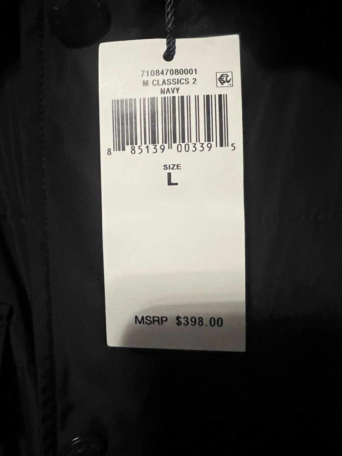 Polo Ralph Lauren Polo Ralph Lauren Navy Oxford Field Jacket Sz L Size US L / EU 52-54 / 3 - 2 Thumbnail