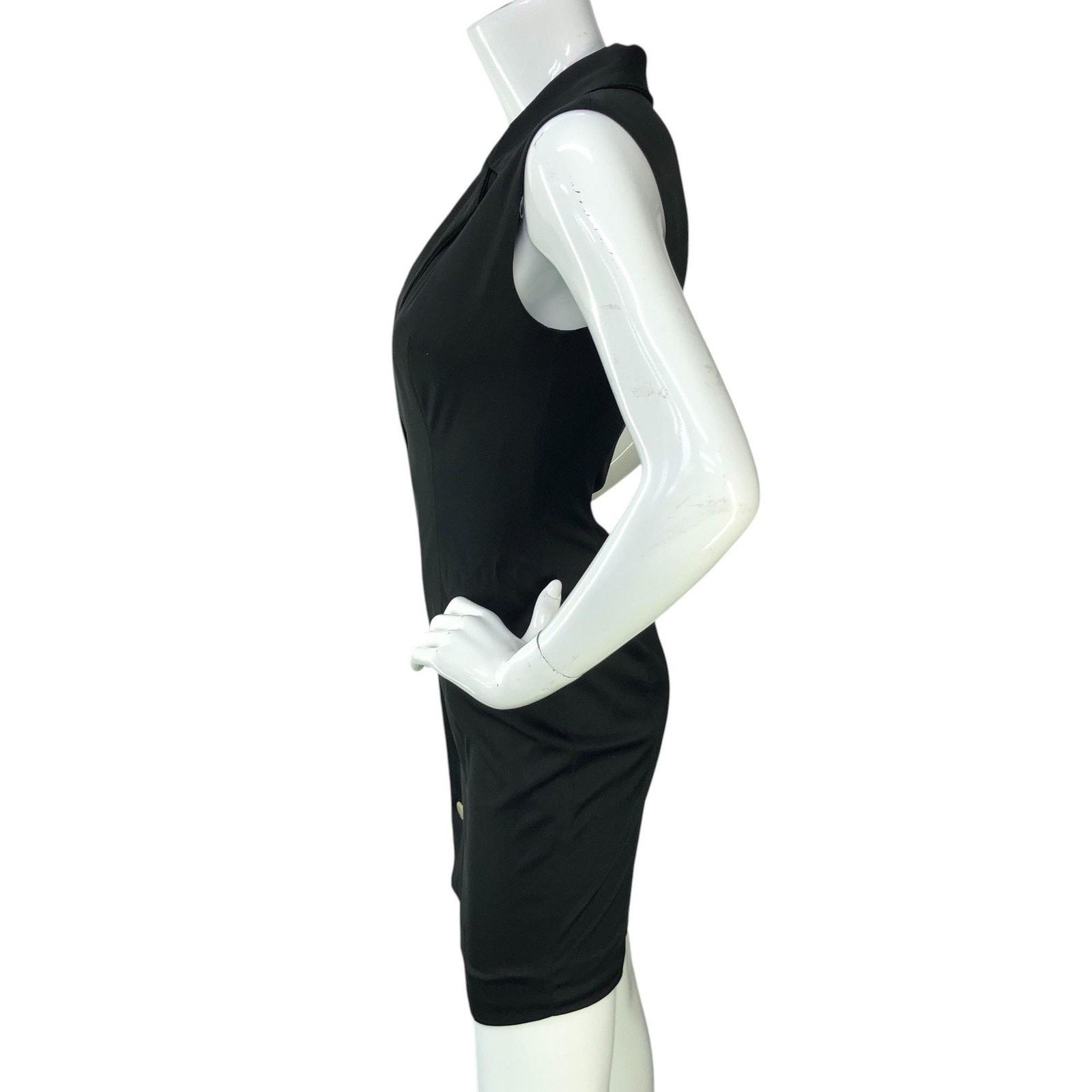 House of CB House of CB Dress XS Black Sleeveless Blazer Button Mini Size XS / US 0-2 / IT 36-38 - 5 Thumbnail