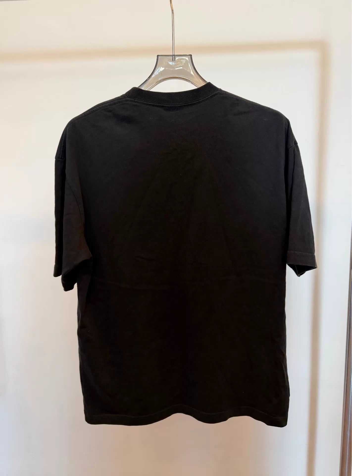 Balenciaga Balenciaga Solid Logo Embroidered Oversized Tee Men's XS Size US XS / EU 42 / 0 - 3 Thumbnail