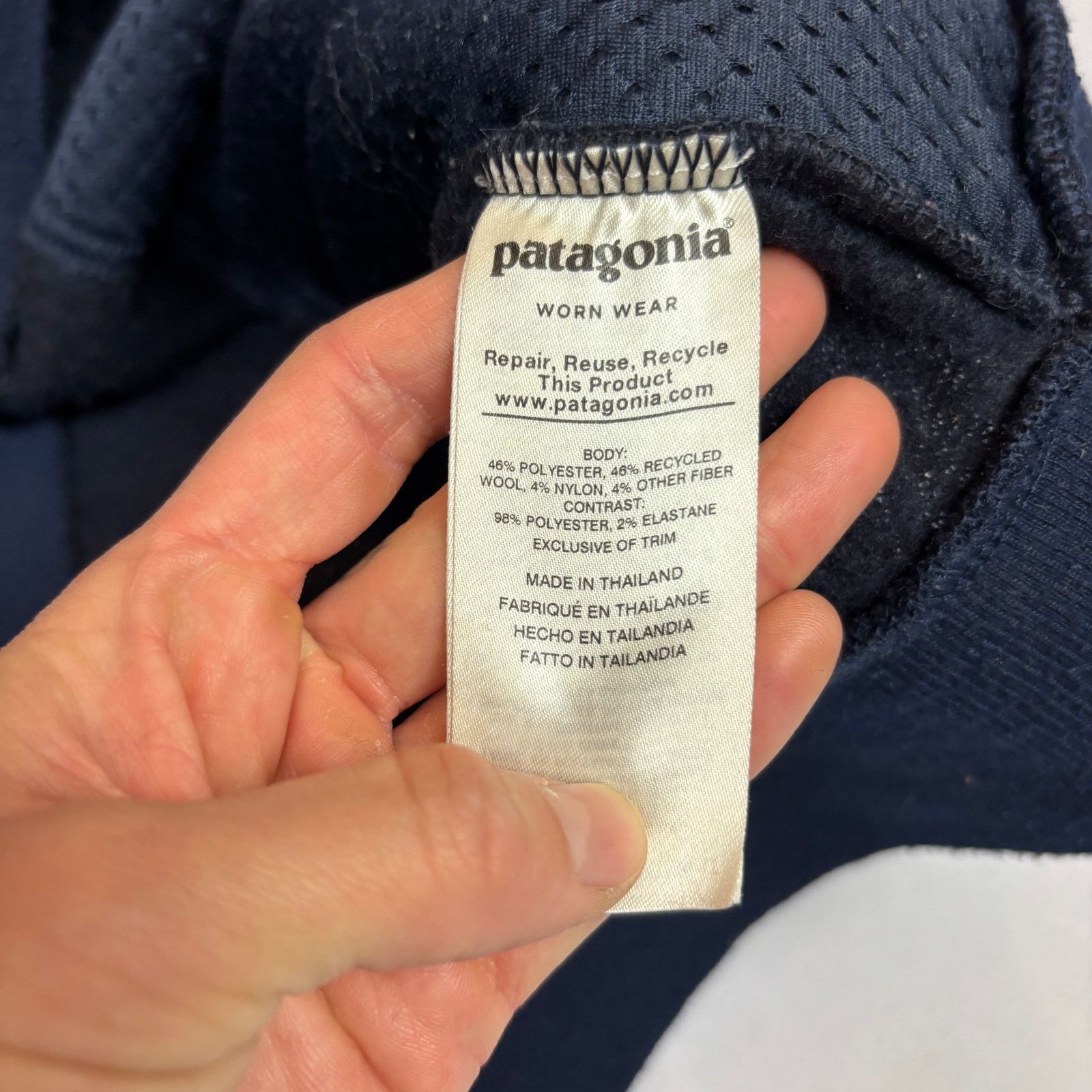 Patagonia Patagonia Men's Woolyester Fleece Full Zip Jacket Men's XL Size US XL / EU 56 / 4 - 7 Thumbnail