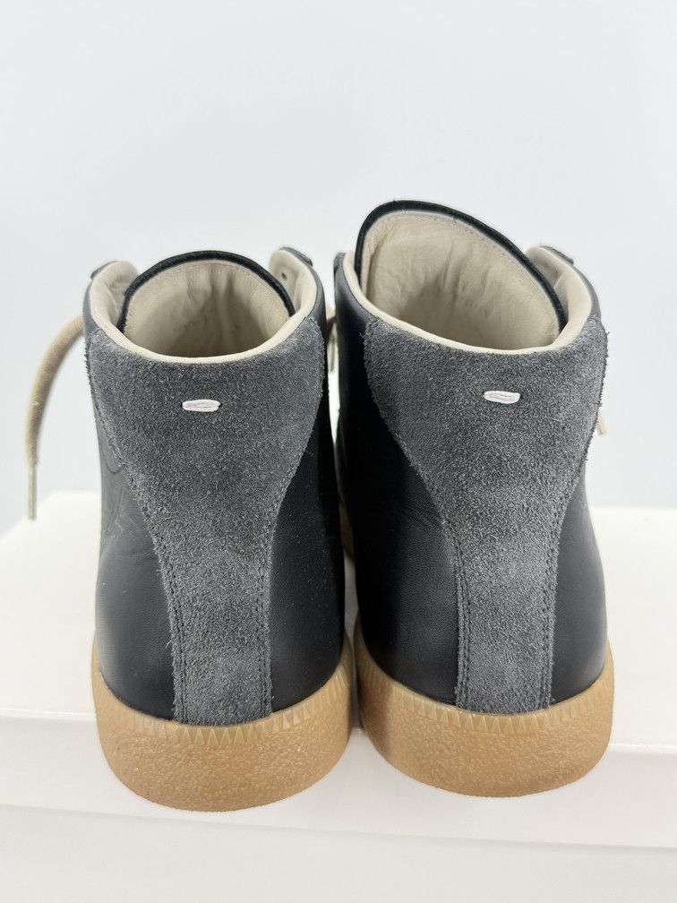 Maison Margiela GAT High Black Gray Size US 13 / EU 46 - 5 Thumbnail