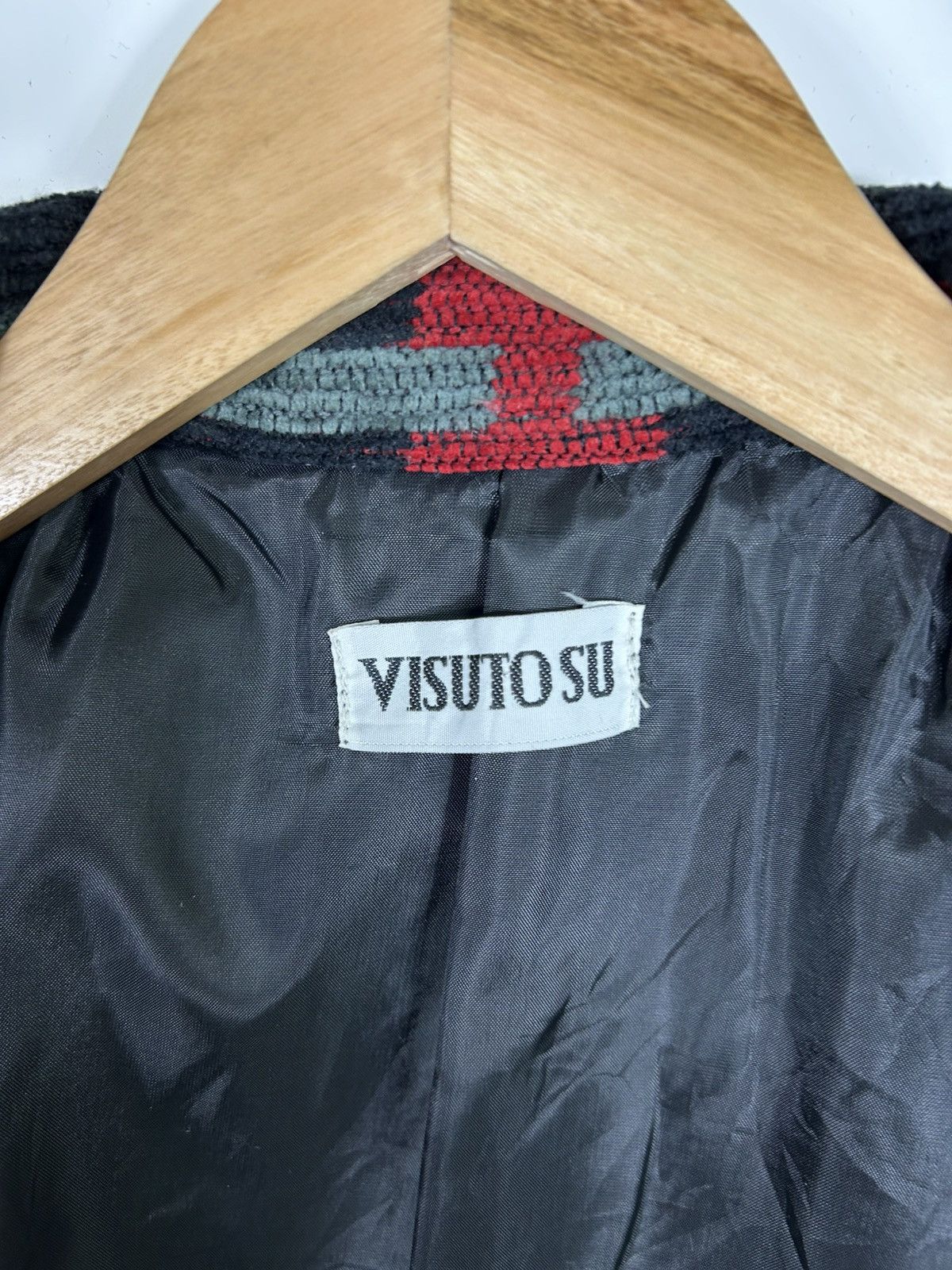 Japanese Brand × Native × Vintage ⚡️Vintage Visuto Su Southwestern Button Jacket Size L / US 10 / IT 46 - 9 Thumbnail