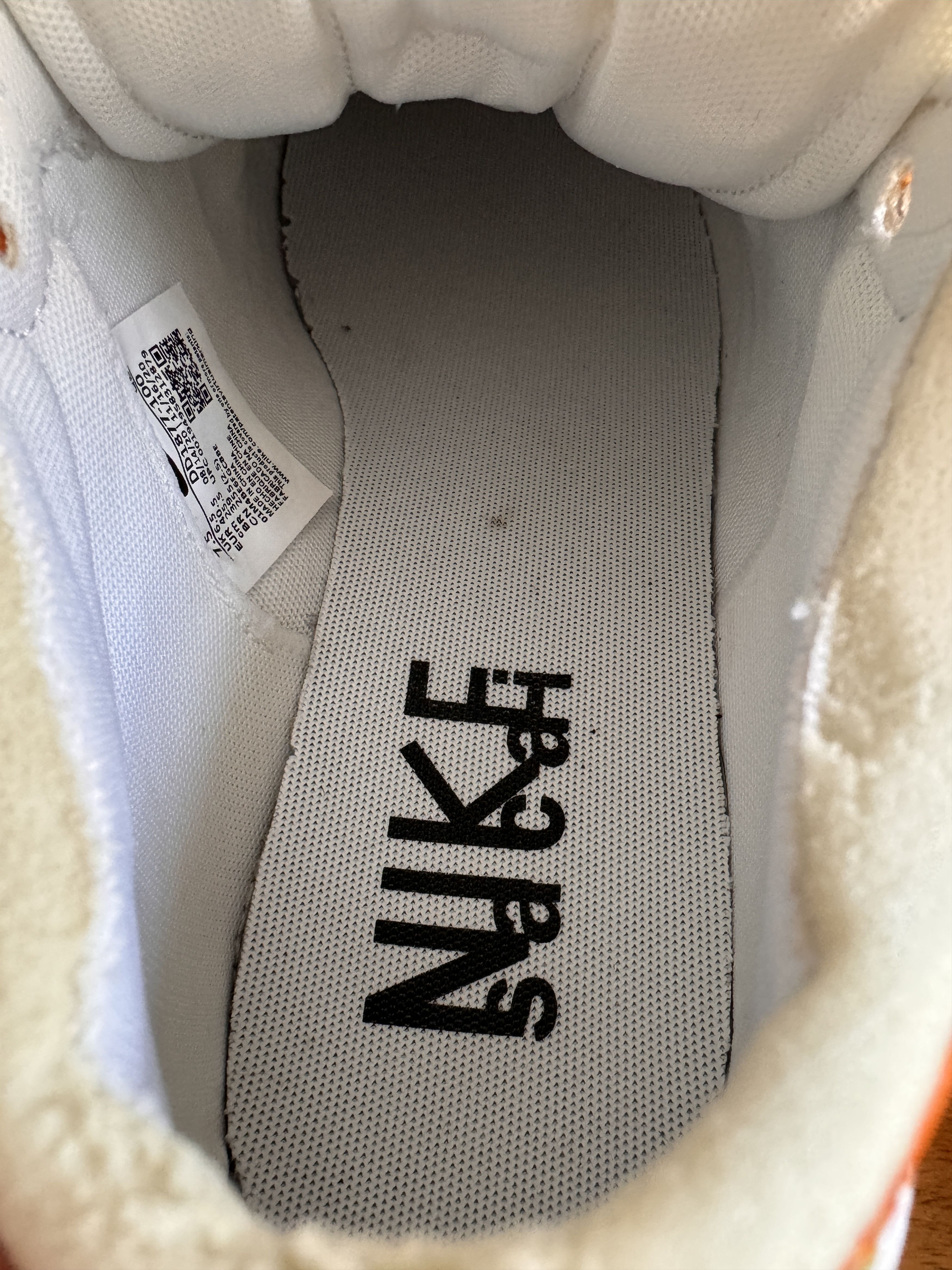 Nike × Sacai Nike x Sacai blazer low “white magma orange” Size US 7.5 / EU 40-41 - 9 Thumbnail