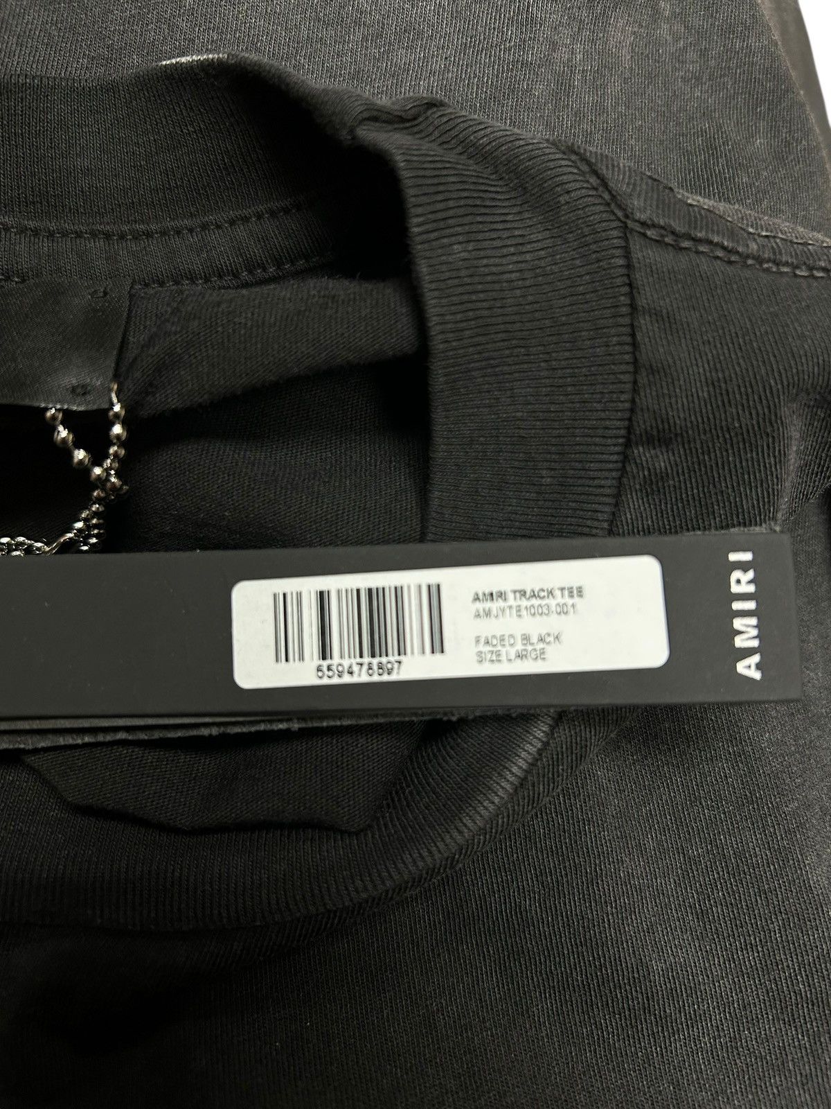 Amiri Amiri Track Tee - BNWT Size Large Size US L / EU 52-54 / 3 - 6 Thumbnail