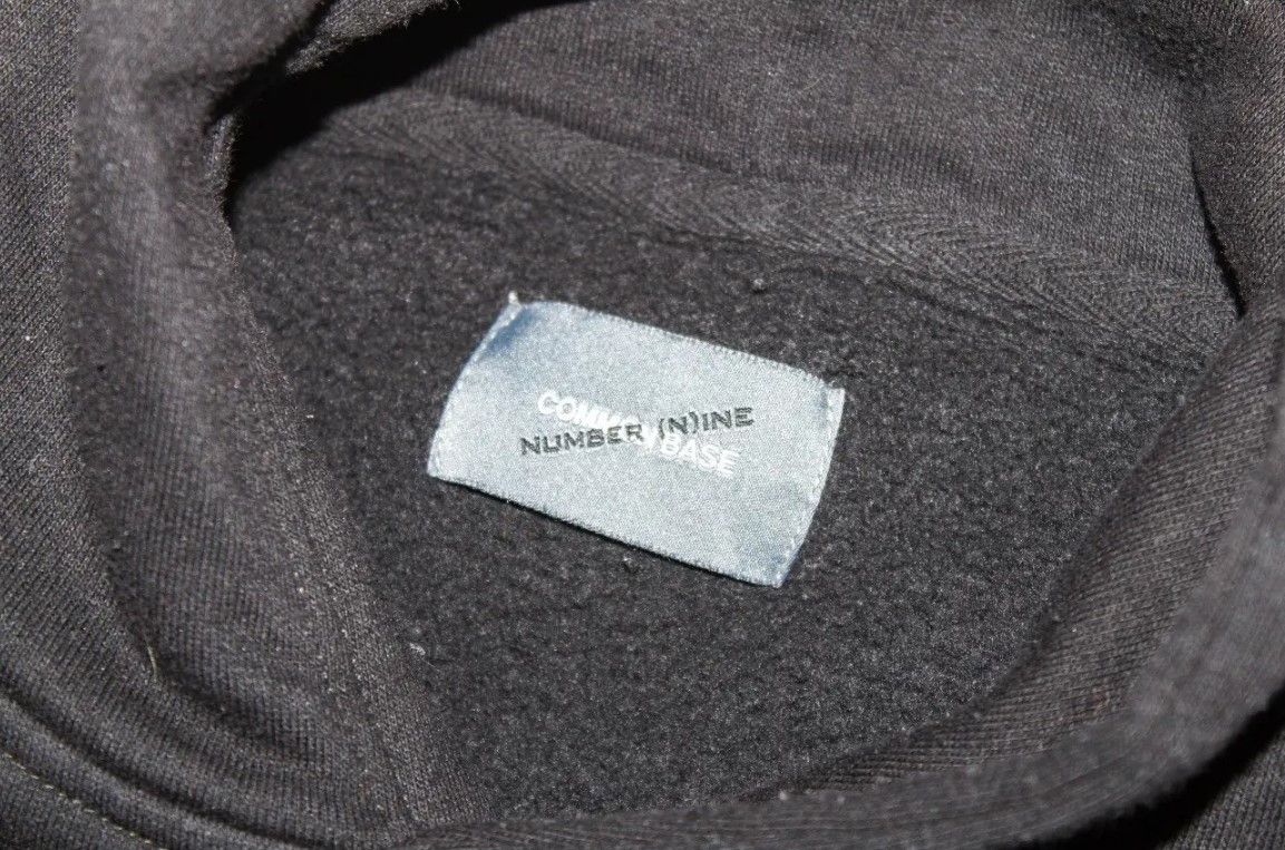 Number (N)ine Number (N)ine x Common Base Logo Hoodie Size US L / EU 52-54 / 3 - 2 Thumbnail