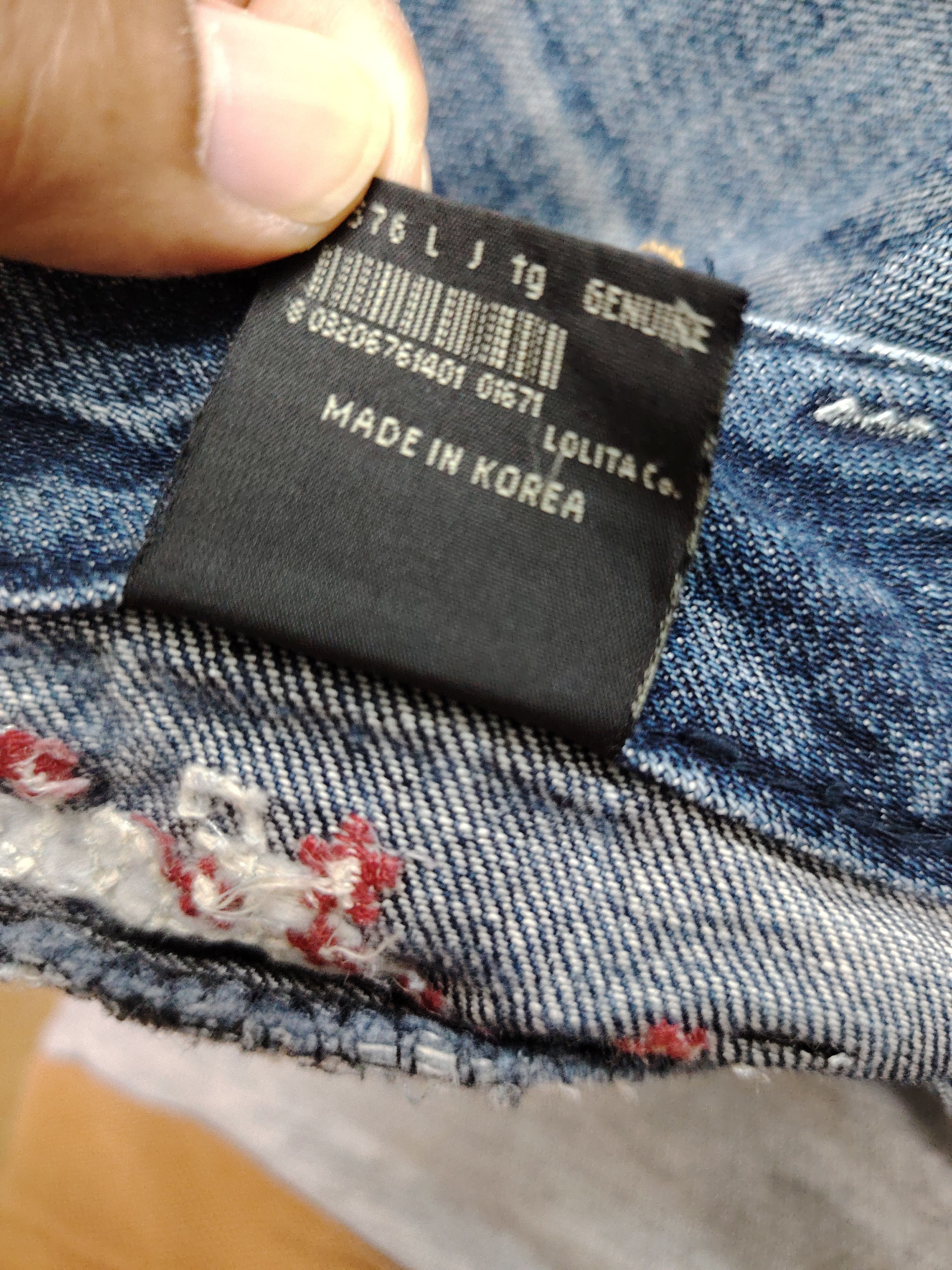 Japanese Brand 💥BEST OFFER 💥VINTAGE LOLITA BY CONCERT CLUB BOOTCUT DENIM Size 30" / US 8 / IT 44 - 14 Thumbnail