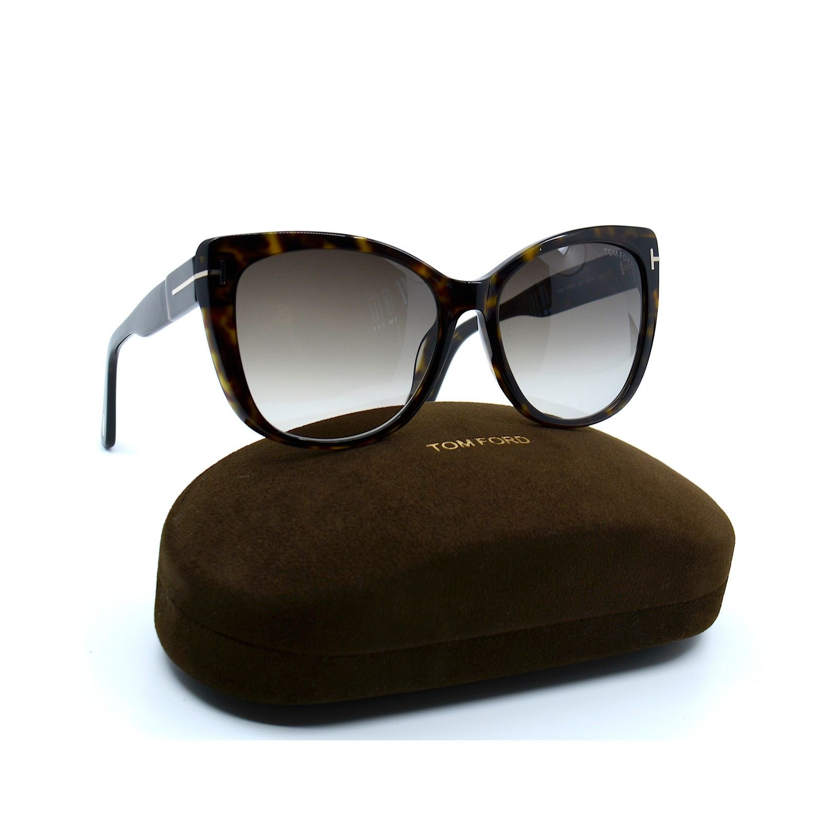 Tom Ford TOM FORD NORA TF937 52K HAVANA BROWN GRADIENT SUNGLASSES Size ONE SIZE - 6 Thumbnail