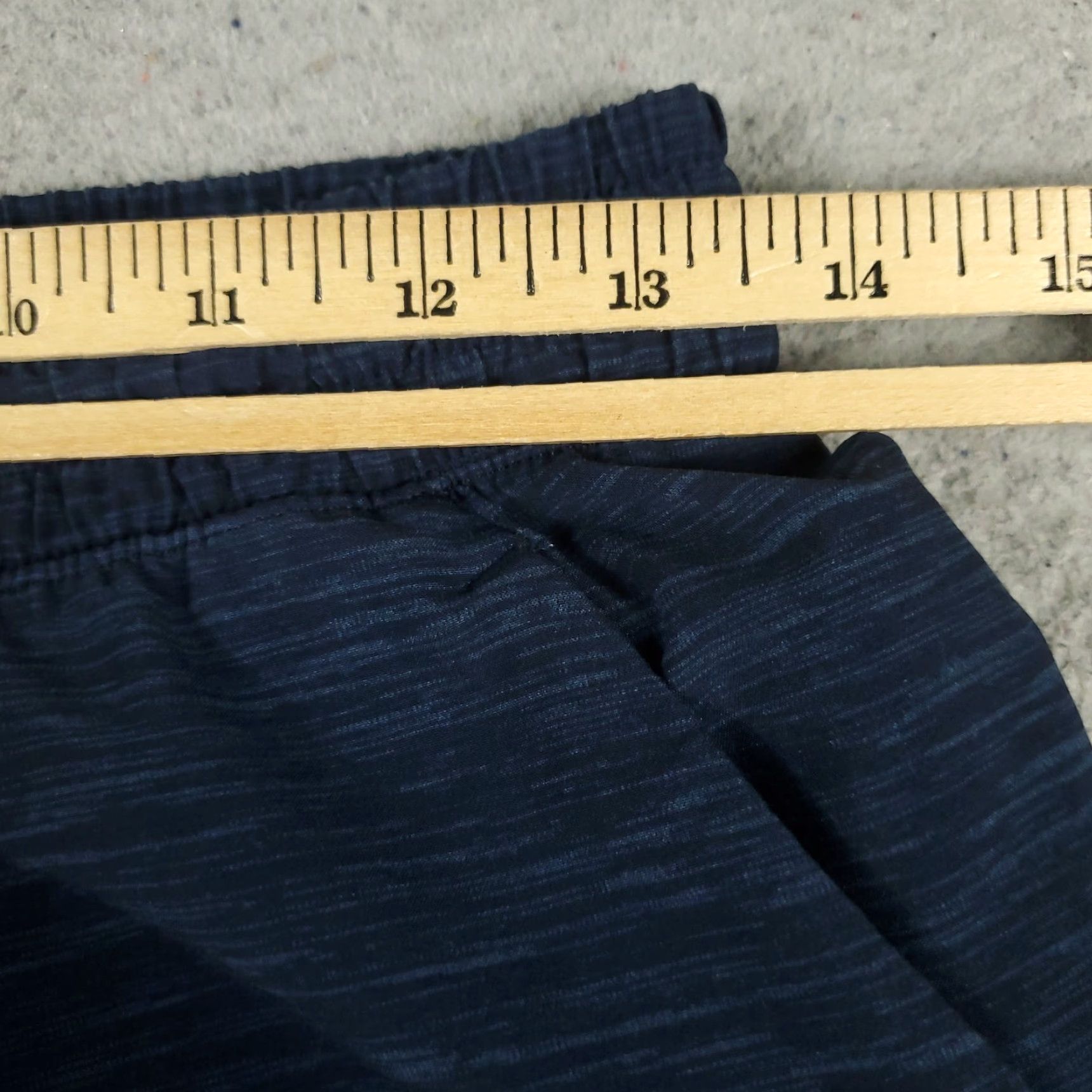 Lululemon Lululemon Shorts Mens M Blue Side Zipper Pocket Lace Tie Stretch Athletic Size US 31 - 4 Thumbnail