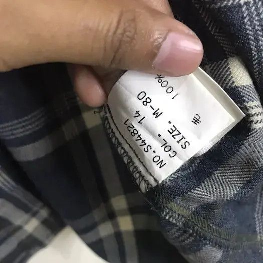 Lyle & Scott Lyle & Scott Plaid Tartan Flannel Shirt Button Up Size US M / EU 48-50 / 2 - 6 Thumbnail