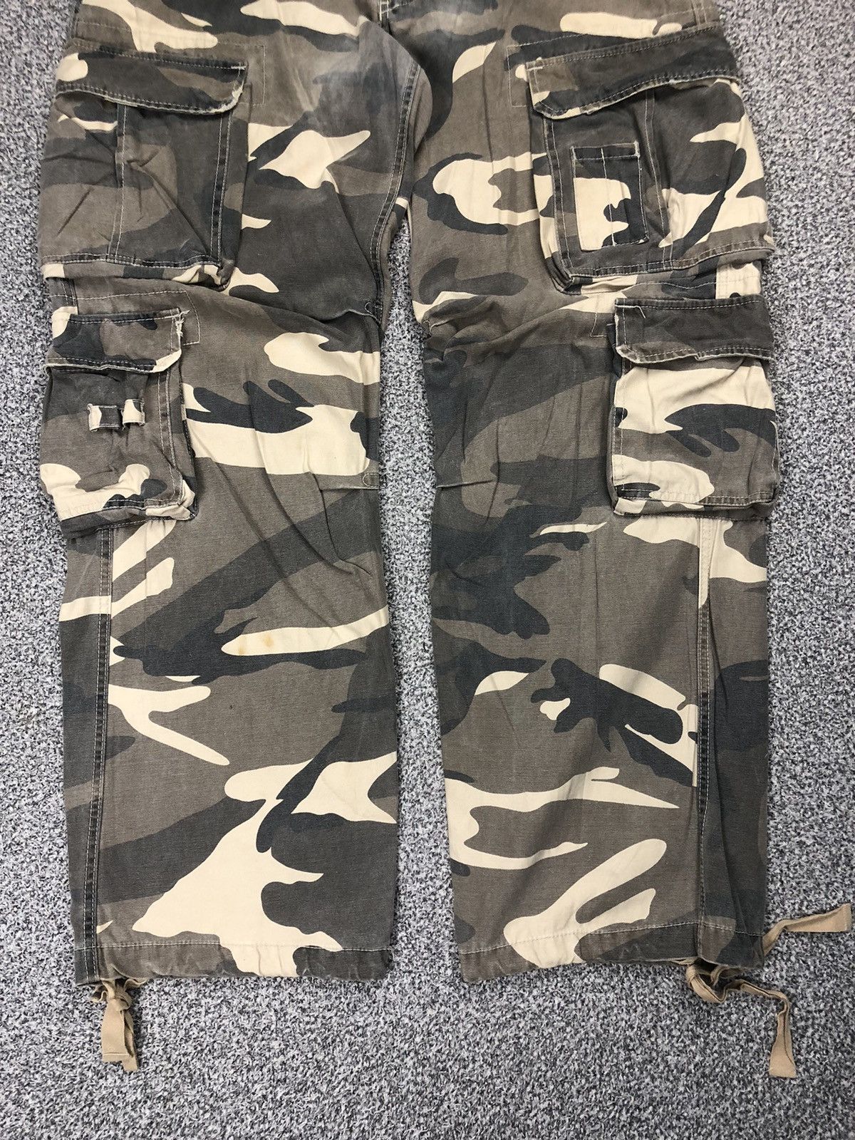 Japanese Brand × Vintage Vintage Y2K AMX AND FITCH Camo Multi Pocket Cargopants Size US 32 / EU 48 - 9 Thumbnail