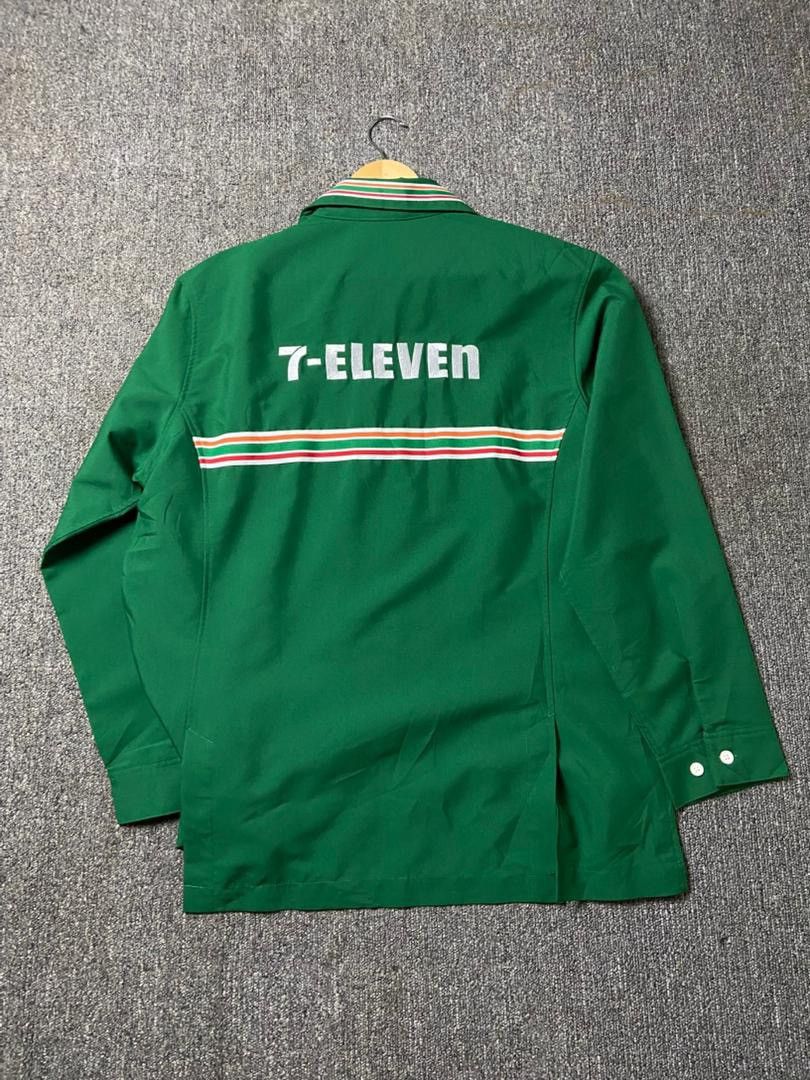 Japanese Brand 7 Eleven Japanese Brand Zip Up Uniform Jacket (181) Size US L / EU 52-54 / 3 - 8 Thumbnail