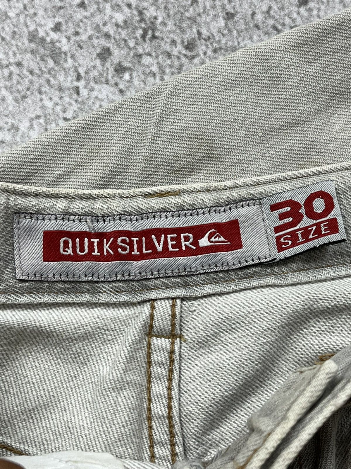 Quiksilver Vintage Quiksilver Embroidered Baggy Jeans Size US 30 / EU 46 - 9 Thumbnail