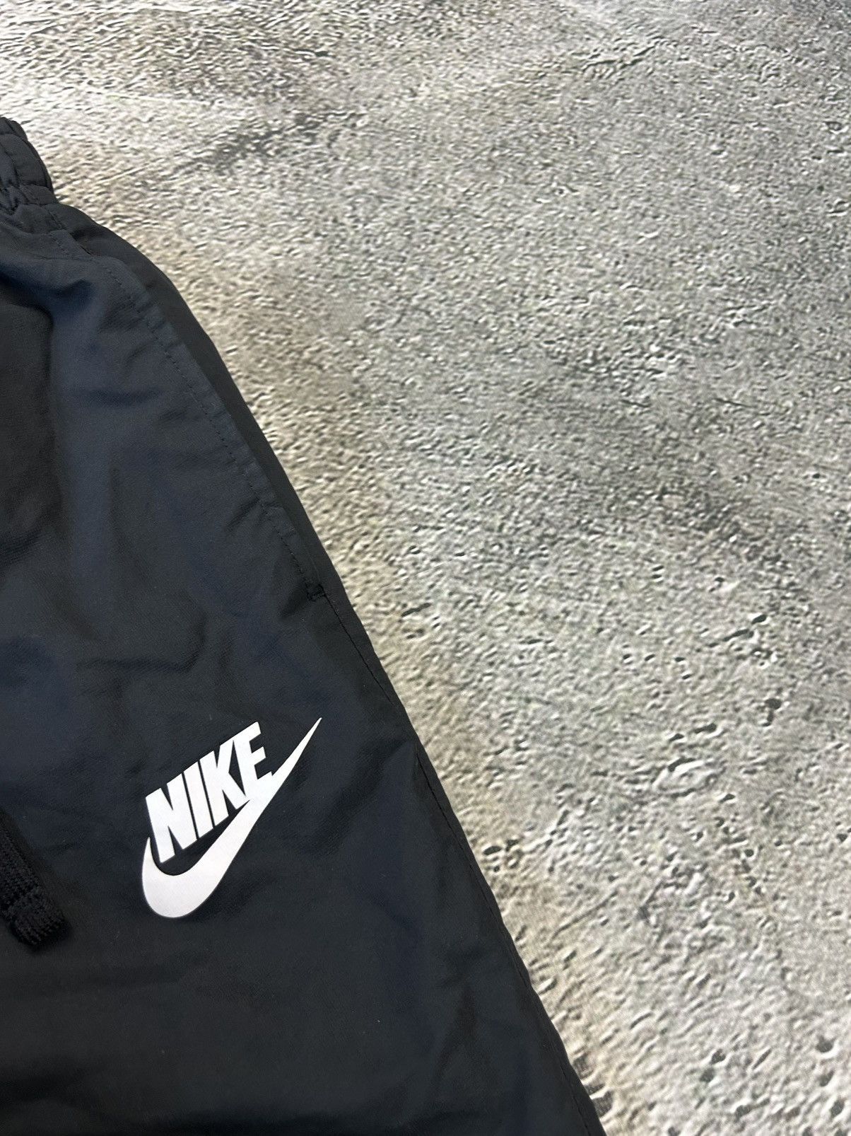 Nike × Vintage Nike vintage black track pants small swoosh Size US 30 / EU 46 - 2 Thumbnail