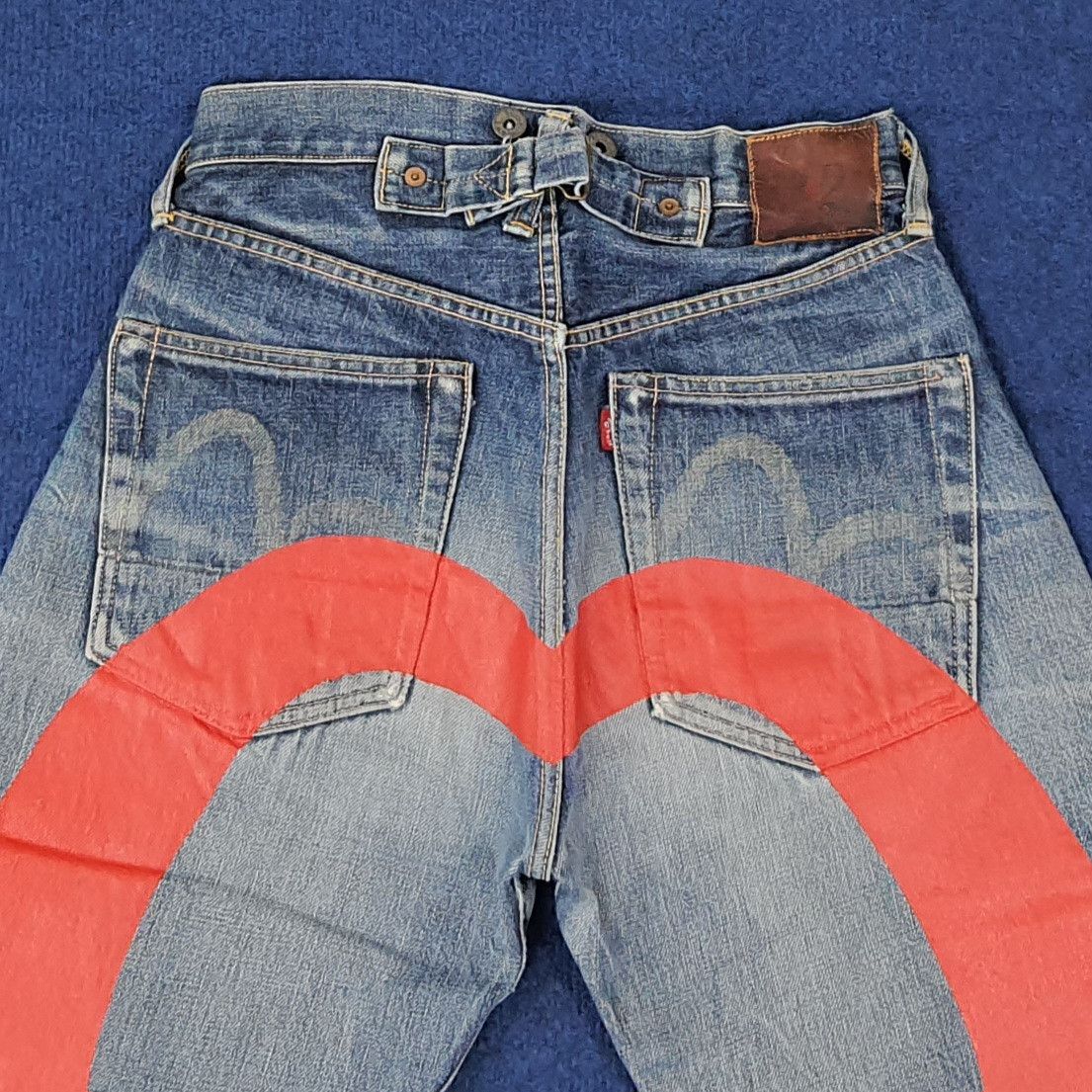 Evisu Vintage Evisu Japan Selvedge 3Q Custom Daicock Jeans C258N14 Size US 27 - 2 Thumbnail