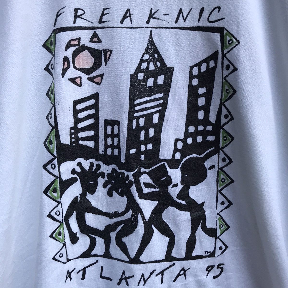 Rap Tees Vintage 90s FREAKNIC atlanta rap tee festival freaknik Size US XL / EU 56 / 4 - 3 Thumbnail