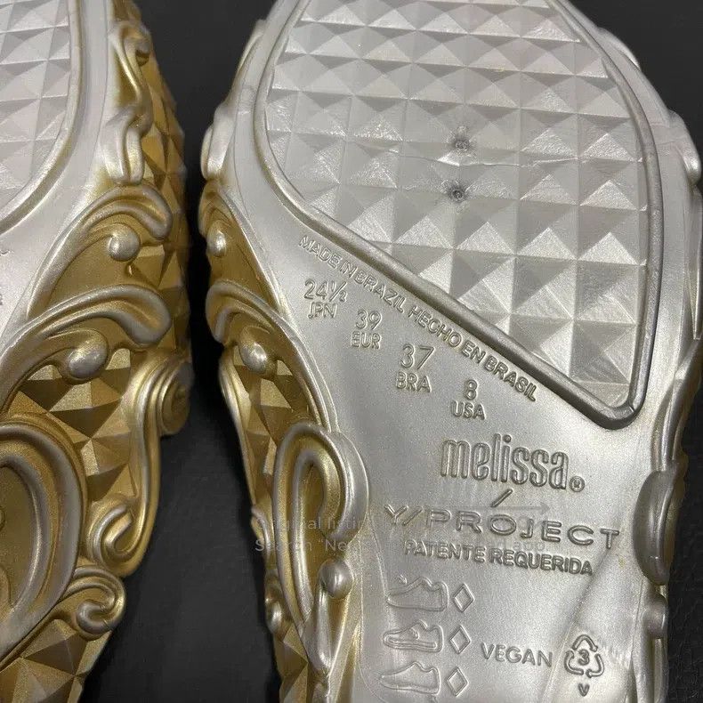 Y/Project Y/Project 39 Golden crystal pointed shoes Size US 8.5 / IT 38.5 - 7 Thumbnail
