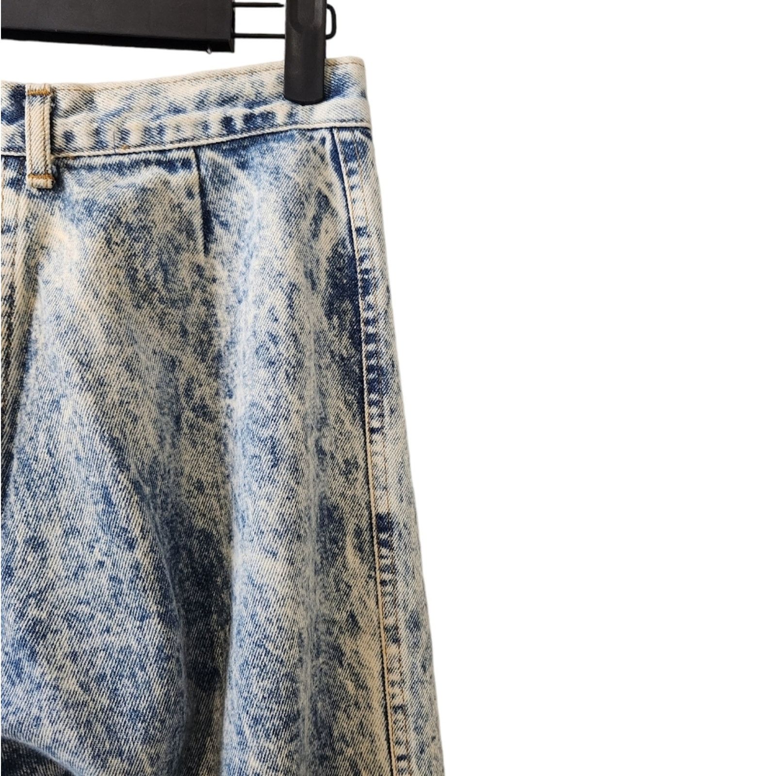 Vintage Vintage 80's 90's Chic Acid Wash High Waist Jeans 9 Long Size 27" / US 4 / IT 40 - 7 Thumbnail