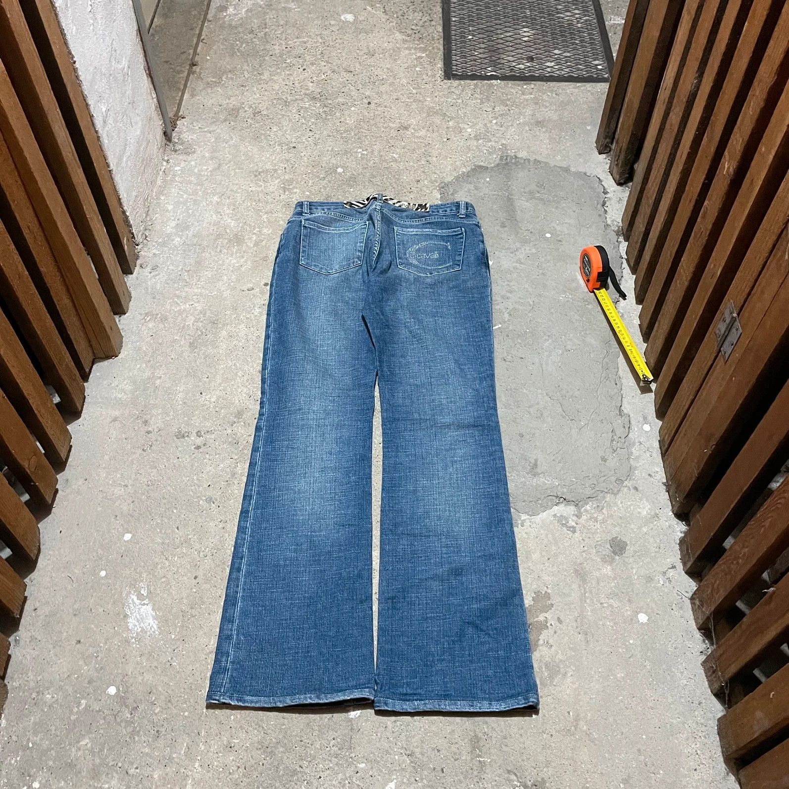 Just Cavalli Vintage just cavalli boot cut jeans logo Size US 30 / EU 46 - 2 Thumbnail