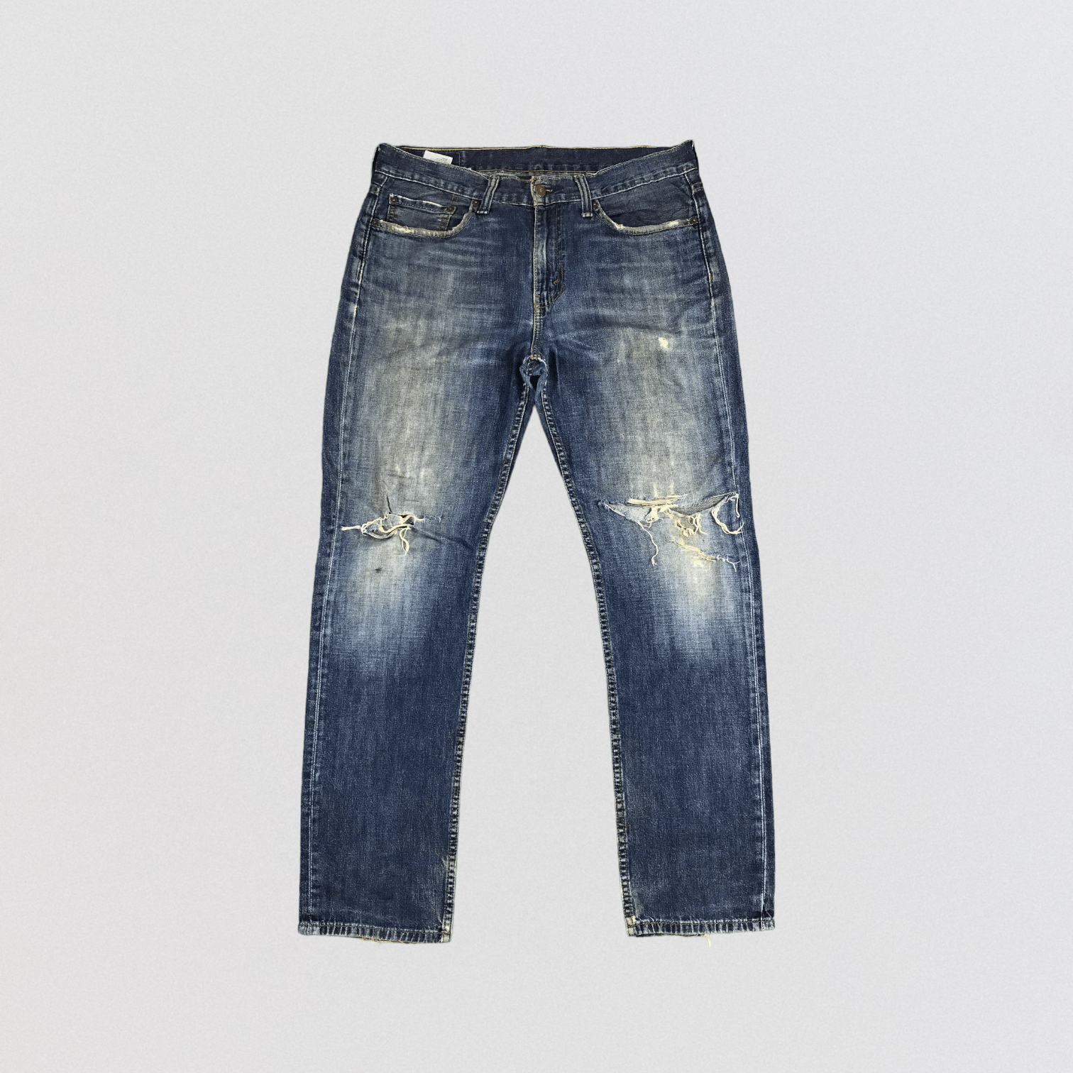 Levi's Vintage Distress Levis 514 Jeans-JM1138 Size US 36 / EU 52 - 1 Thumbnail