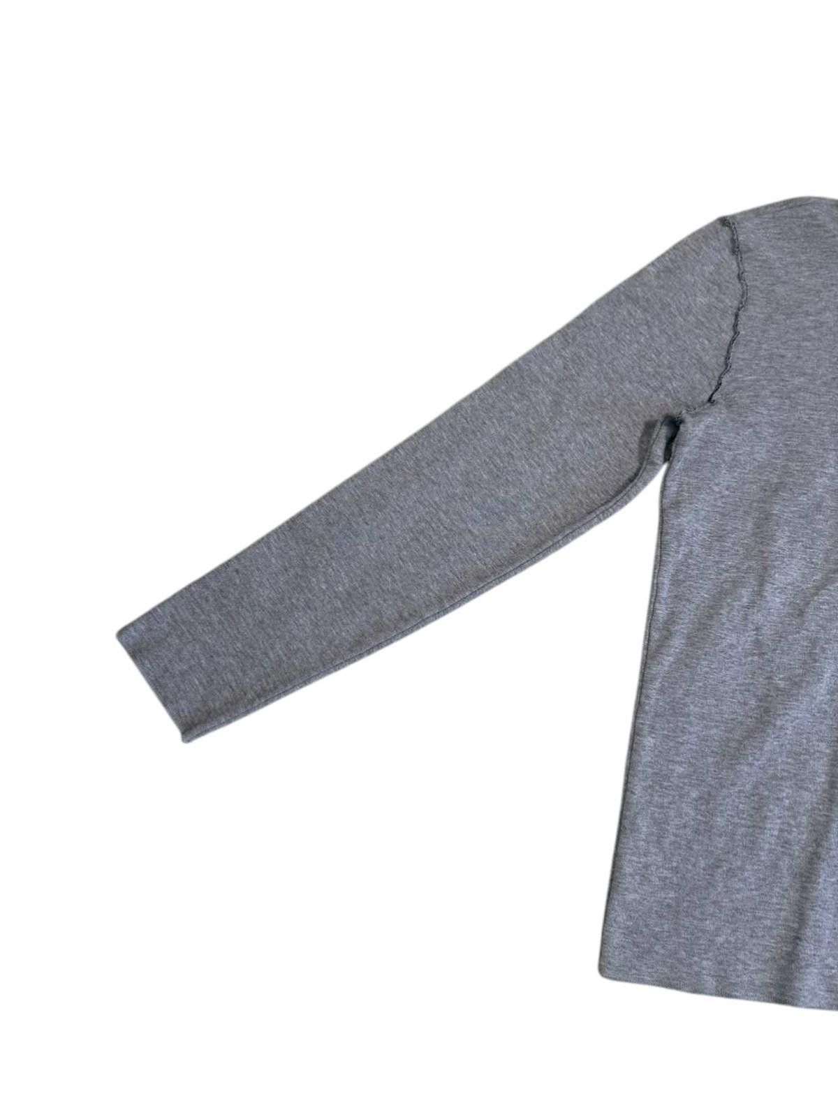 Armani Exchange Armani Exchange (A|X) Grey Long-Sleeve Top – Size Medium Size US M / EU 48-50 / 2 - 7 Thumbnail