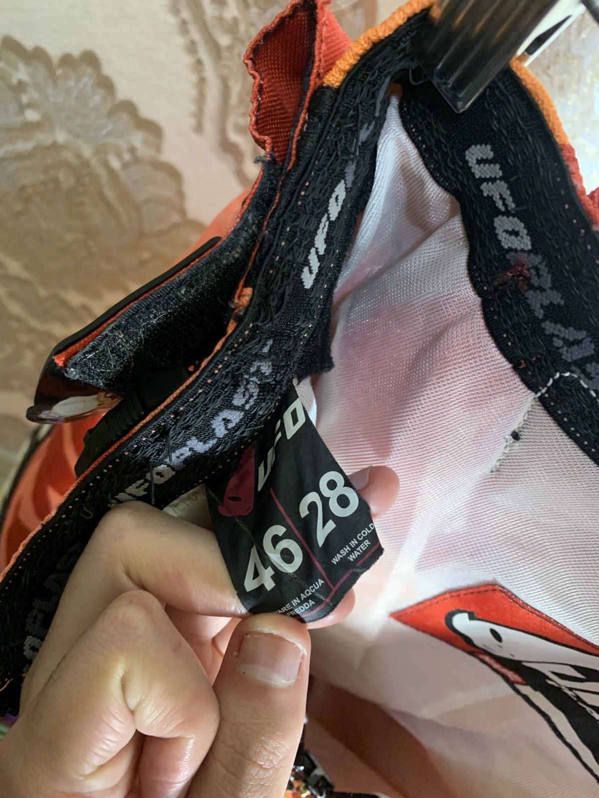 NASCAR VINTAGE UFO PLAST MOTORCYCLE RACING PANTS BIKE RETRO Y2K 90s Size US 28 / EU 44 - 13 Thumbnail