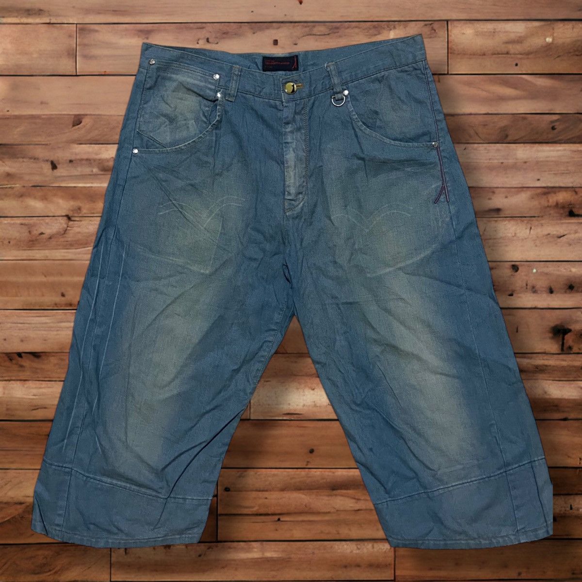 Levi's Vintage Clothing Levi’s Engineered Jorts Y2K Jeans Made in Japan Size US 34 / EU 50 - 2 Thumbnail