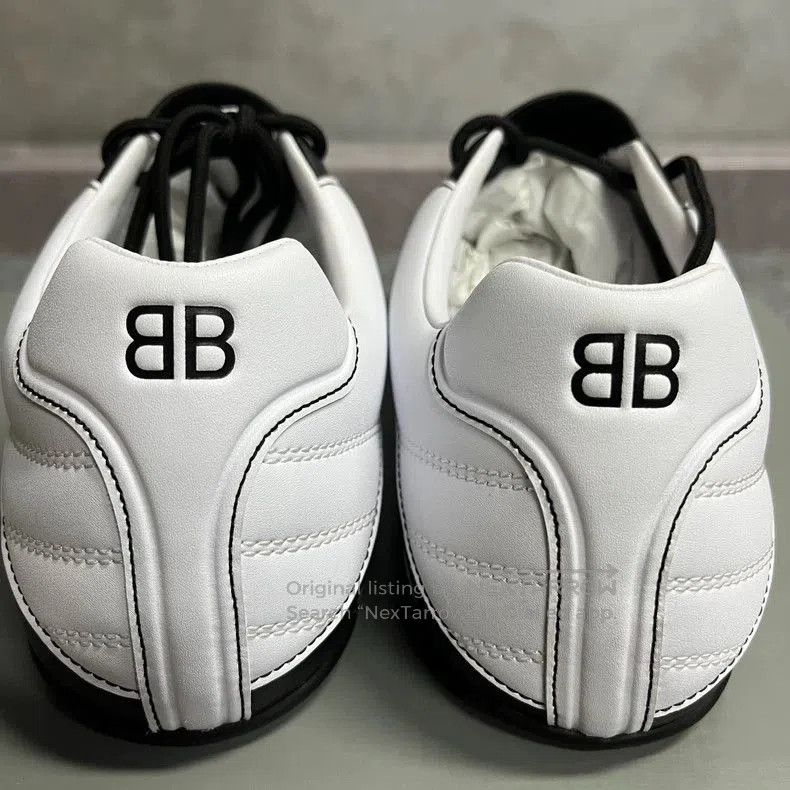 Balenciaga Balenciaga's latest white leather stylish low. Size US 9.5 / EU 42-43 - 4 Thumbnail