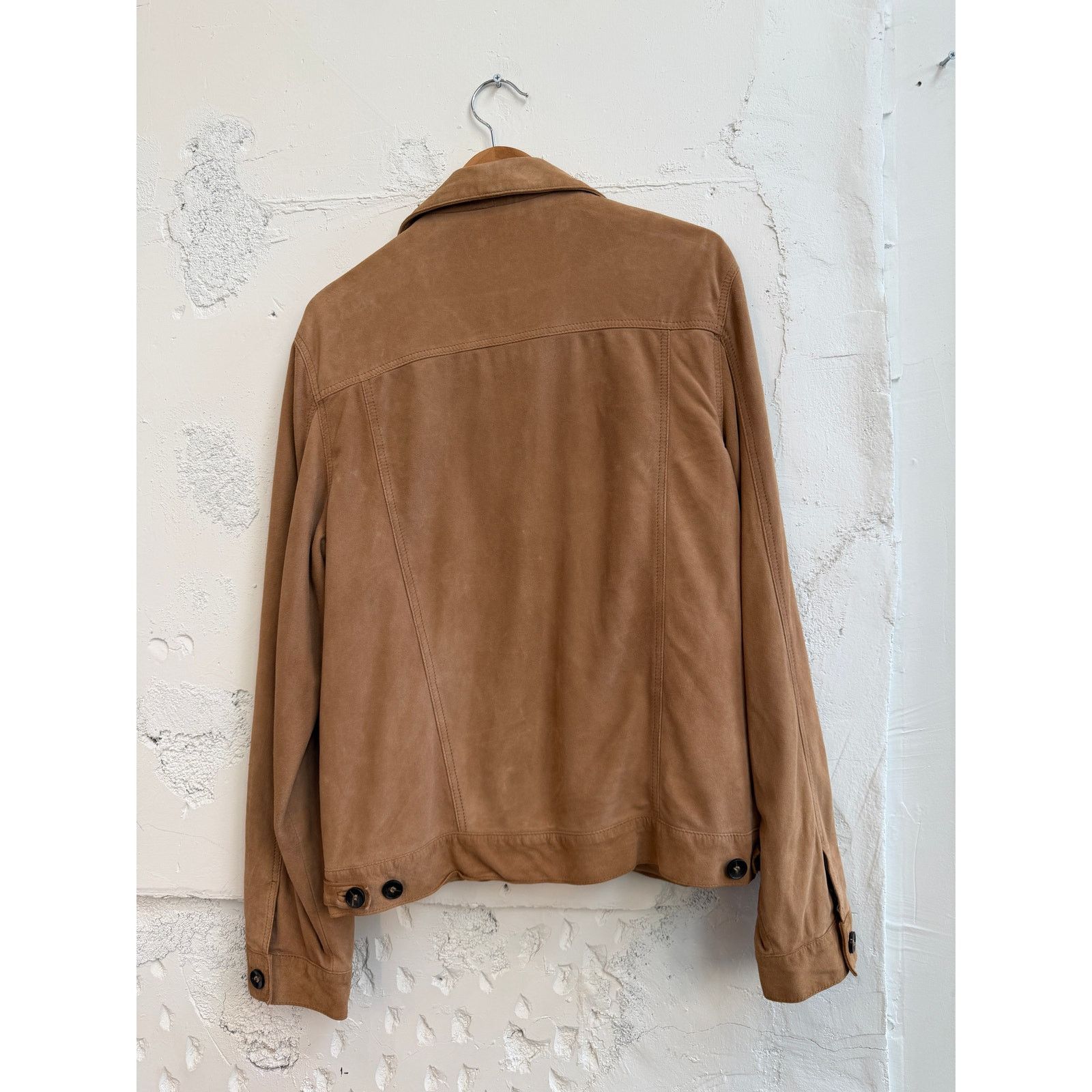 Officine Generale Officine Generale Goat Leather Liam Jacket Size US XL / EU 56 / 4 - 2 Thumbnail