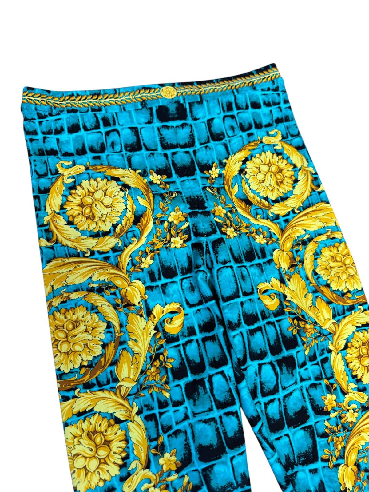 Versace Versace Printed Leggings – Size 36, Never Worn Size 25" / US 0 / IT 36 - 2 Thumbnail
