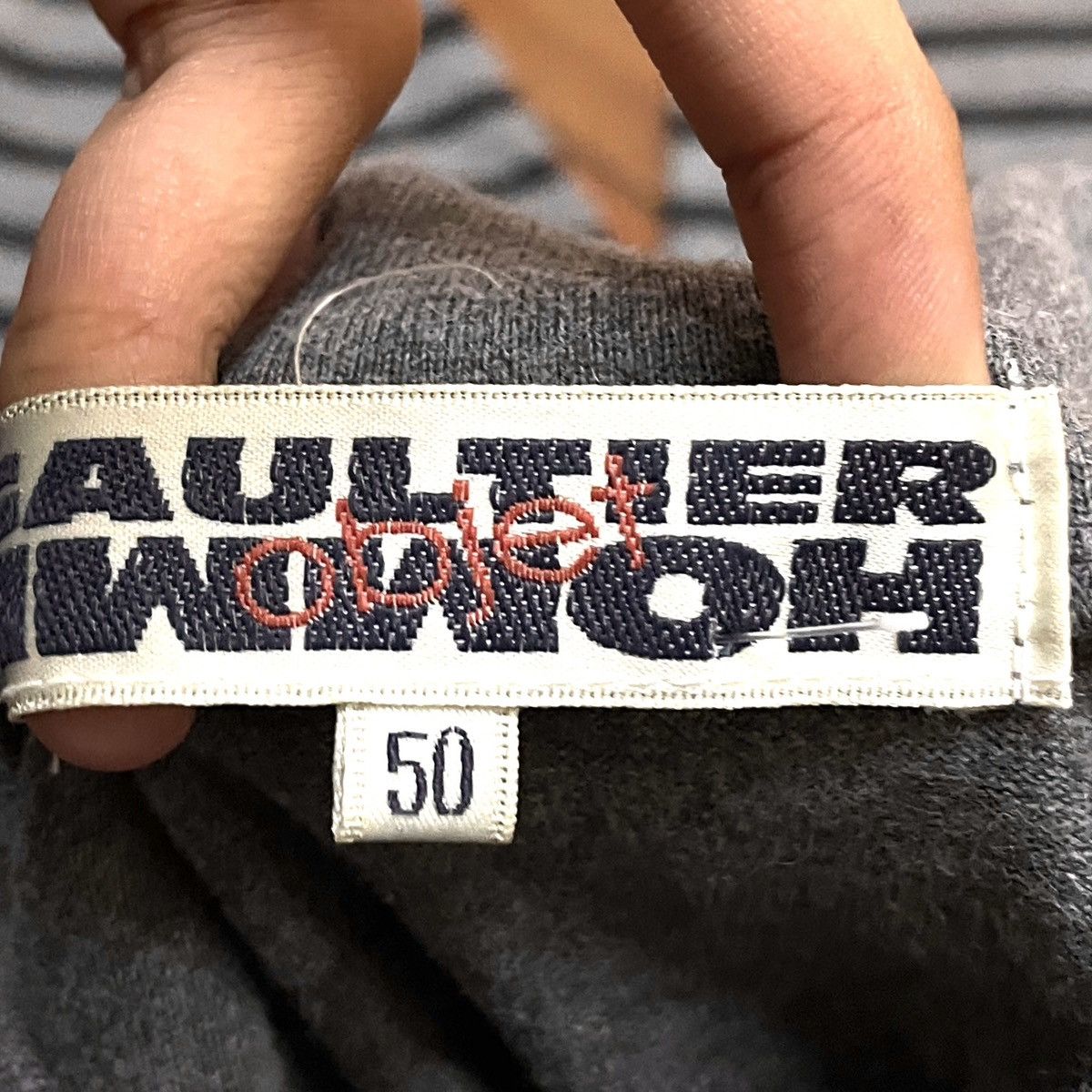Vintage Very Rare Vintage Brand Jean Paul Gaultier Turtle Neck 1990s Size US M / EU 48-50 / 2 - 6 Thumbnail