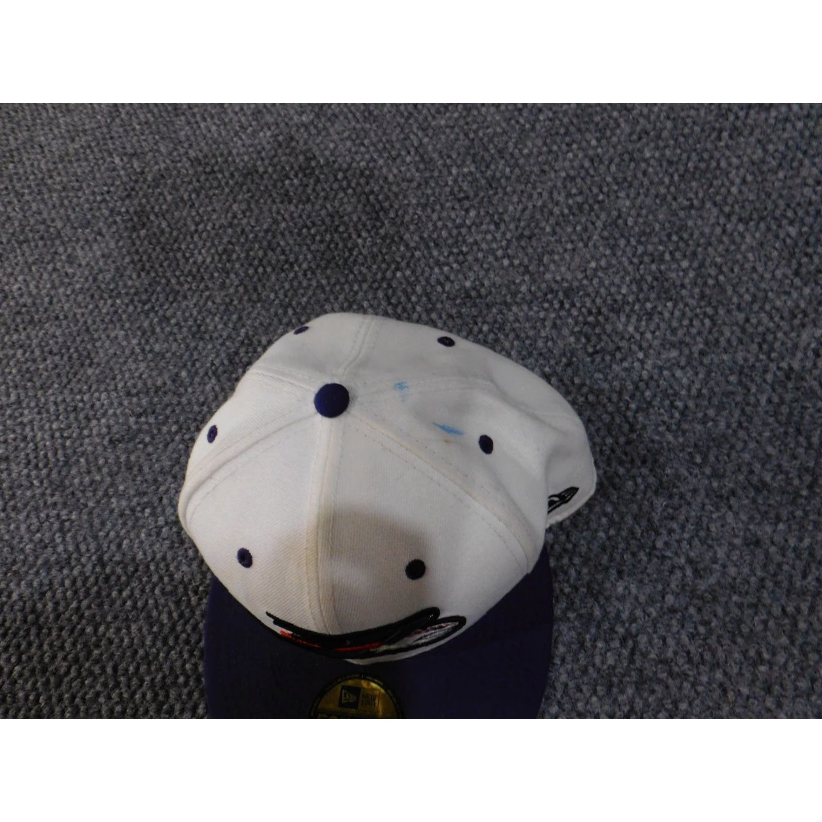 Vintage The Game Baseball Cap Mens One Size White Red Solid Canvas Polyester Lightweight Cap Picture: Blue Size ONE SIZE - 3 Thumbnail